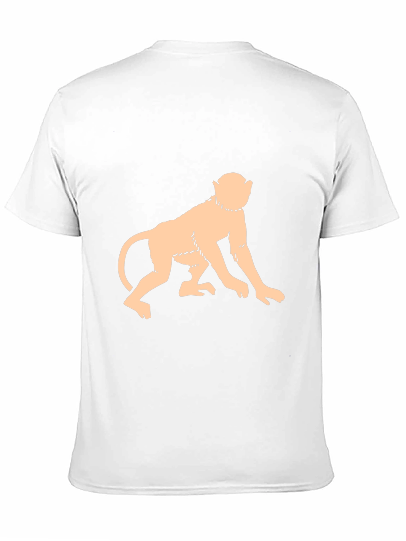 Monkey Graphic Tee - Black Casual T-Shirt