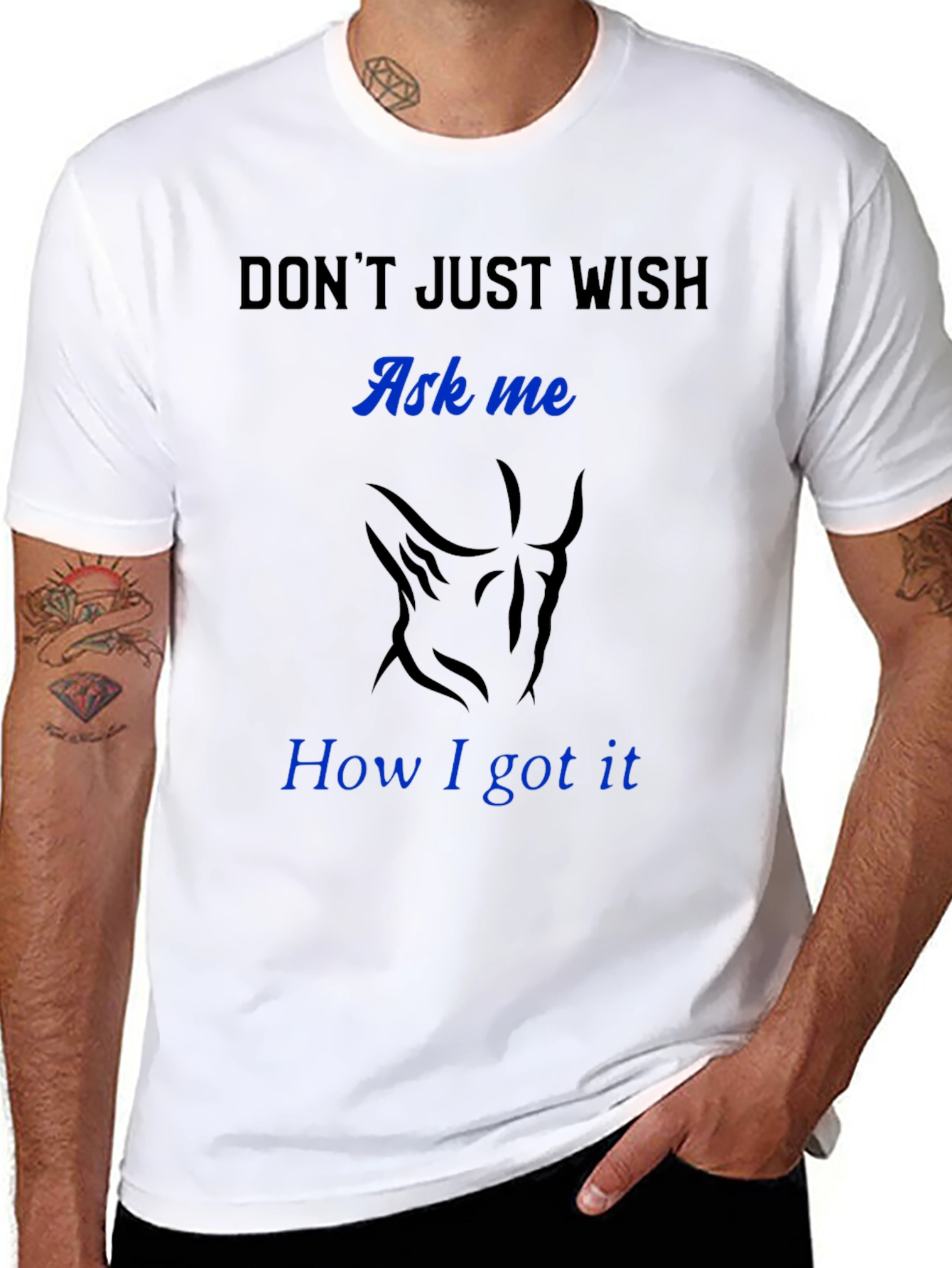 Mens Ask me How I Got It Graphic Tee