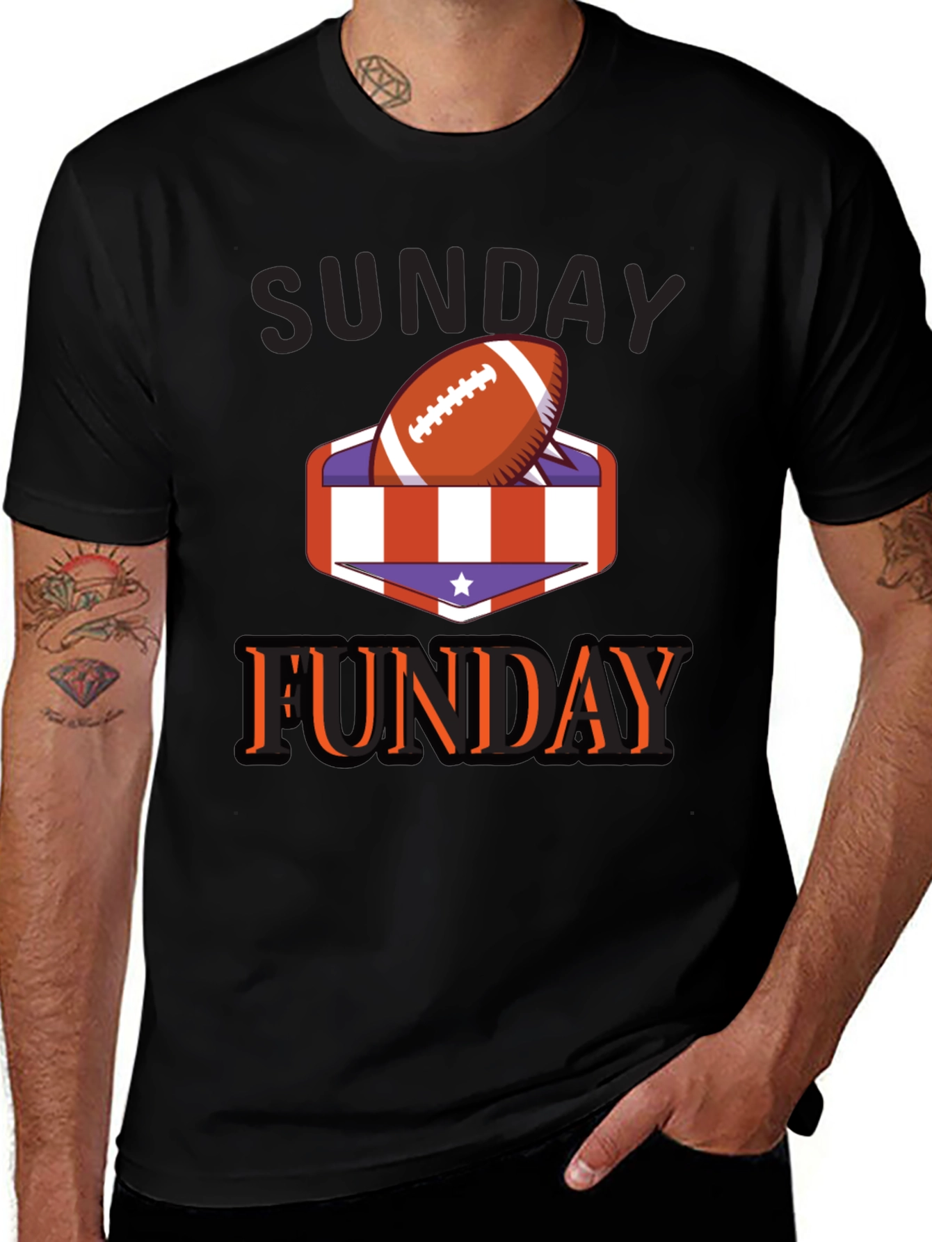 Sunday Funday Football T-Shirt