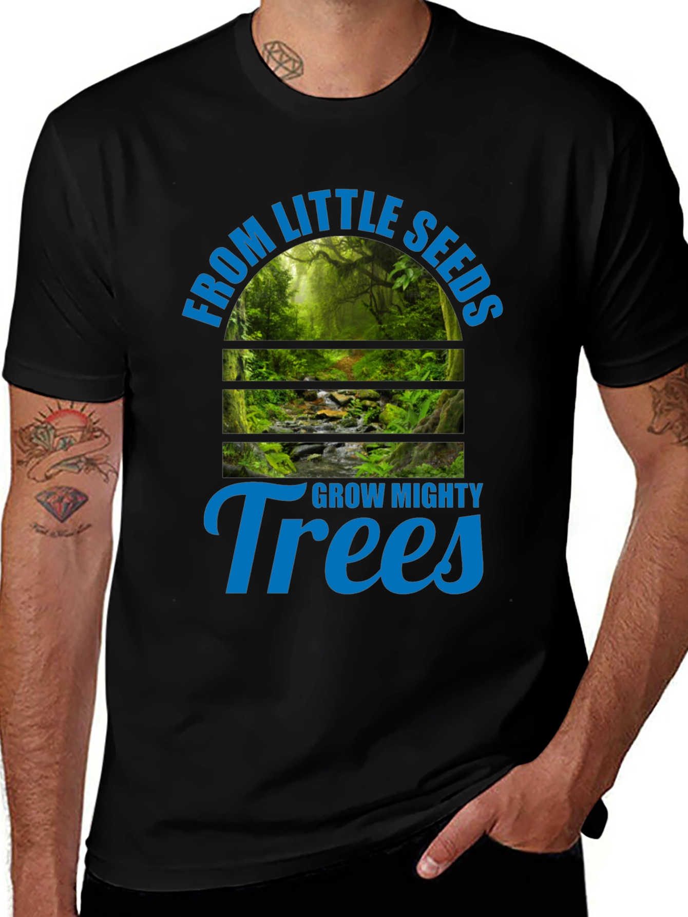 Nature Inspired Graphic Tee