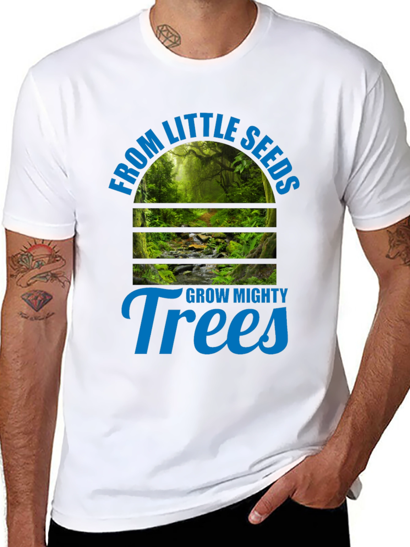 Nature Inspired Graphic Tee
