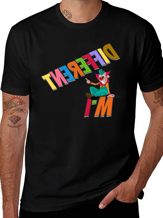 Im Different Clown Graphic Tee