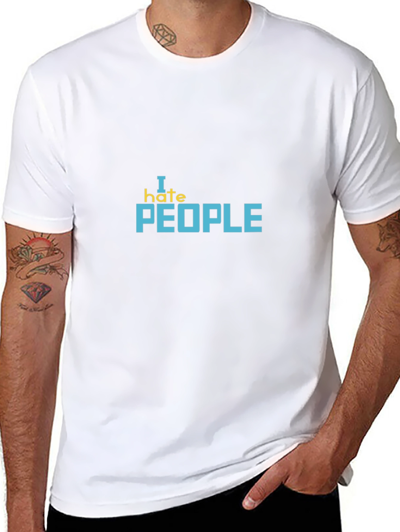 I Hate People Graphic Tee