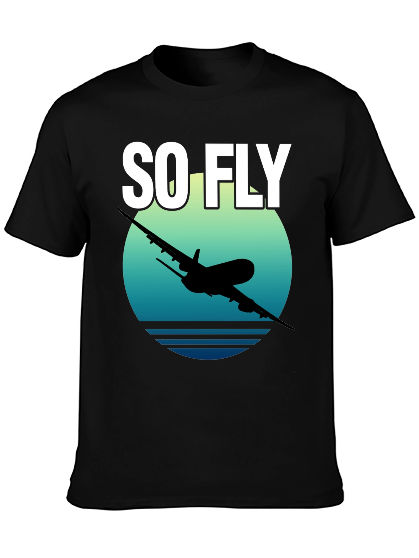 So Fly Airplane Graphic T-Shirt