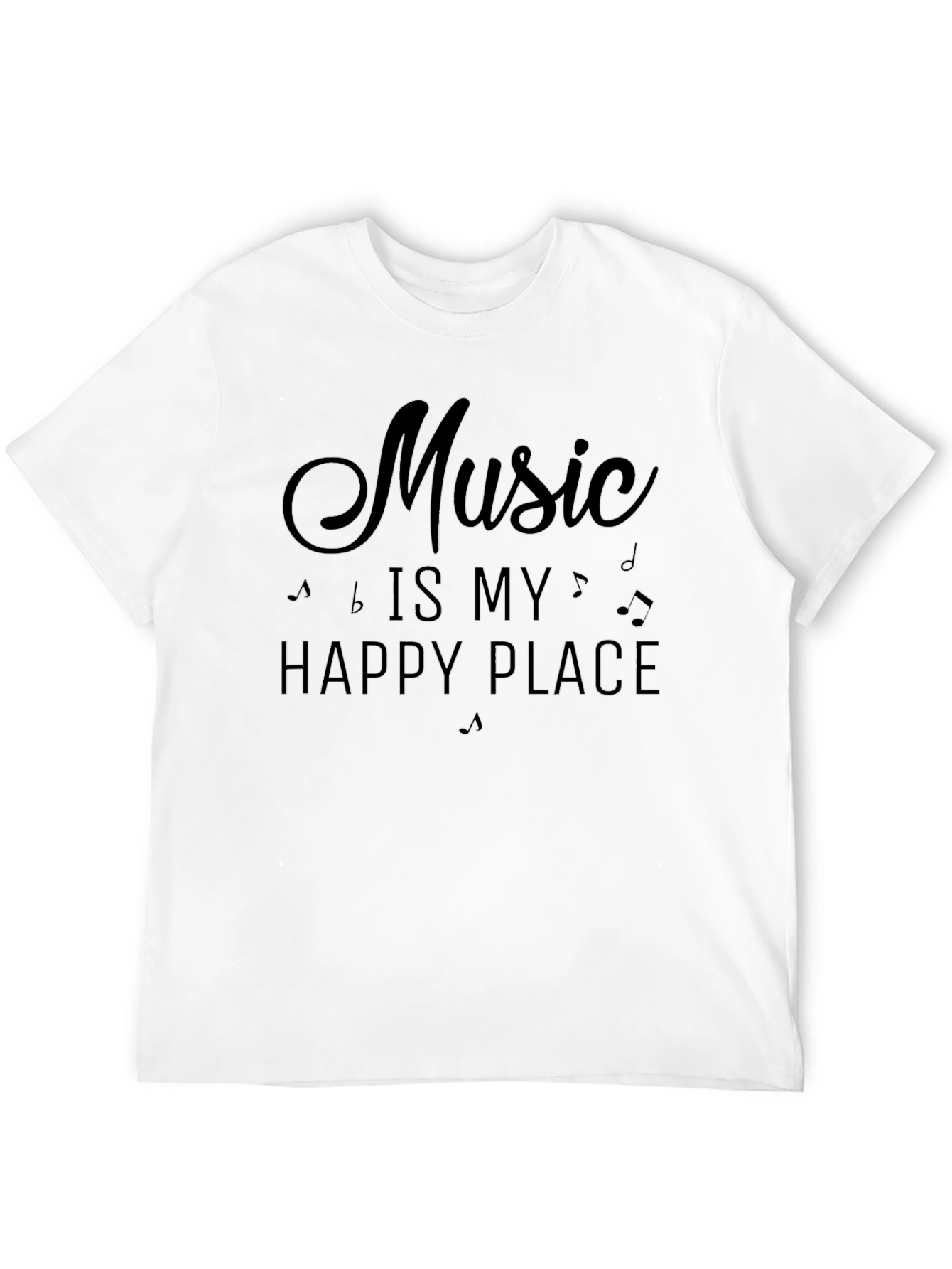 Music is My Happy Place Graphic Tee