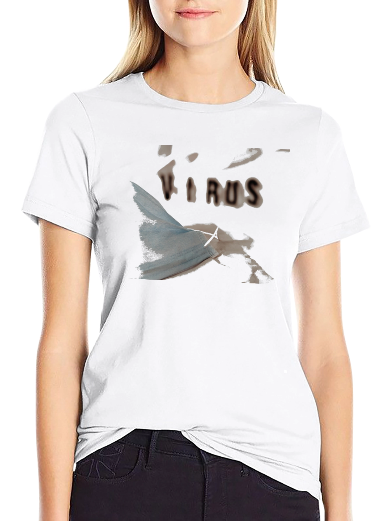 Virus Mask Humor T-Shirt