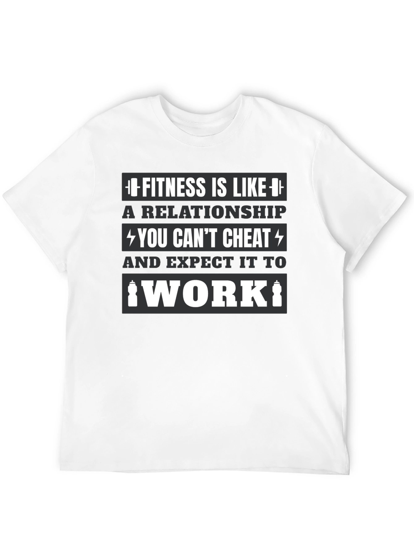 Fitness Relationship T-Shirt - Gym Motivation Tee