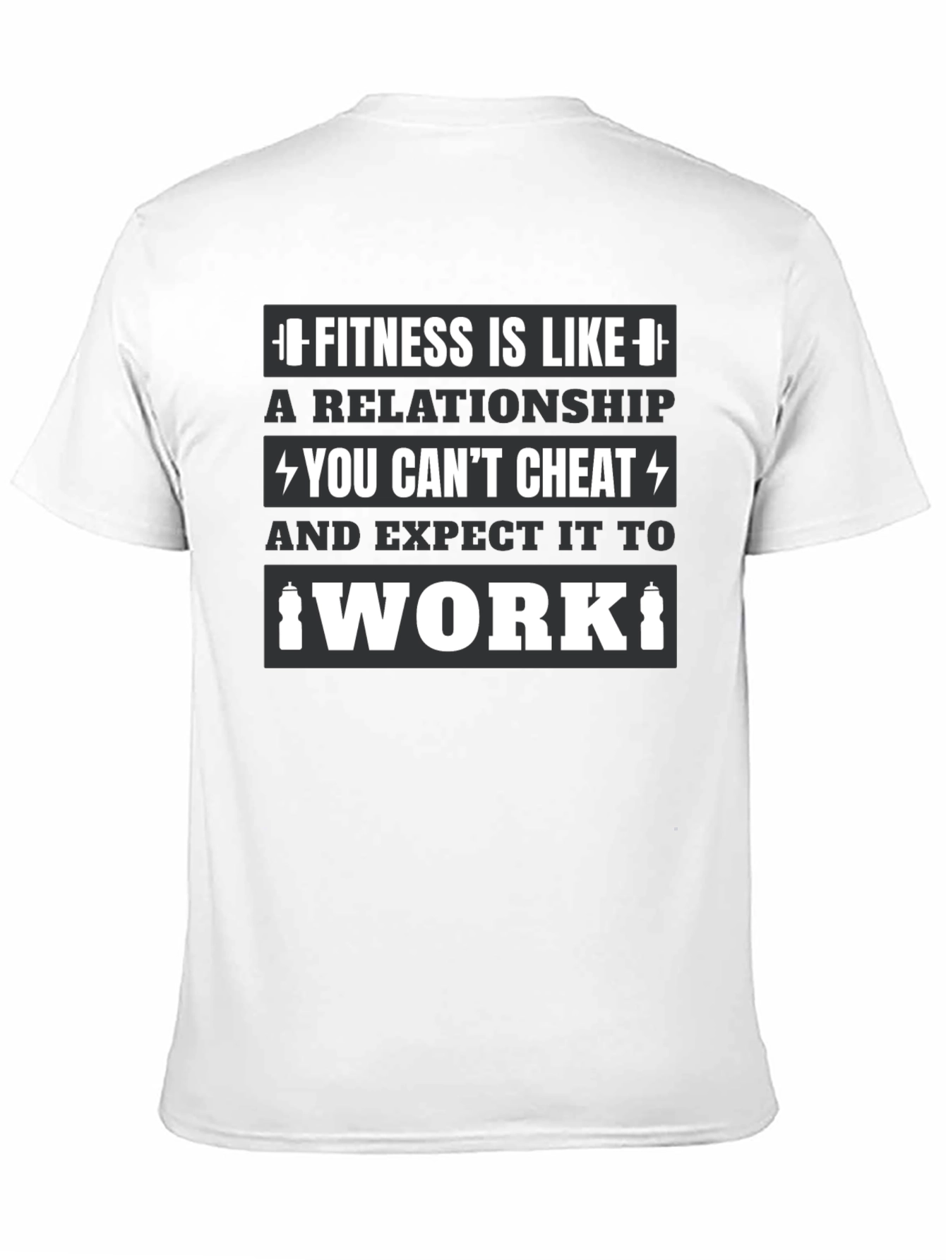 Fitness Relationship T-Shirt - Gym Motivation Tee