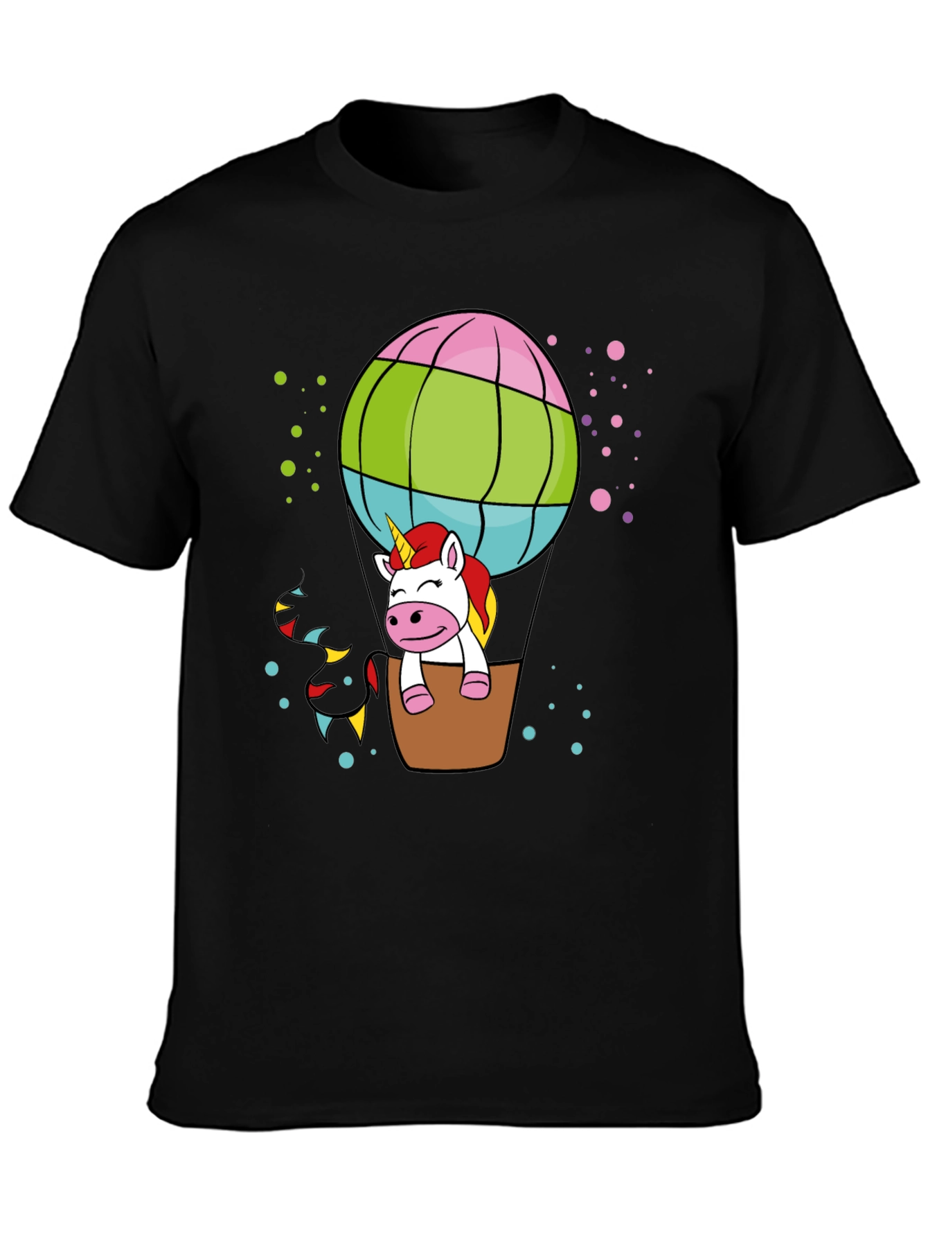 Unicorn Hot Air Balloon T-Shirt