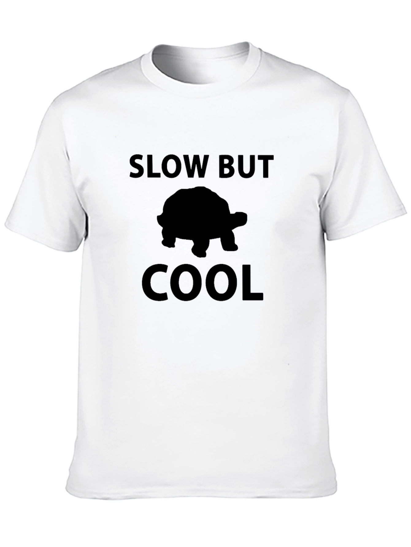 Slow But Cool Turtle Graphic T-Shirt