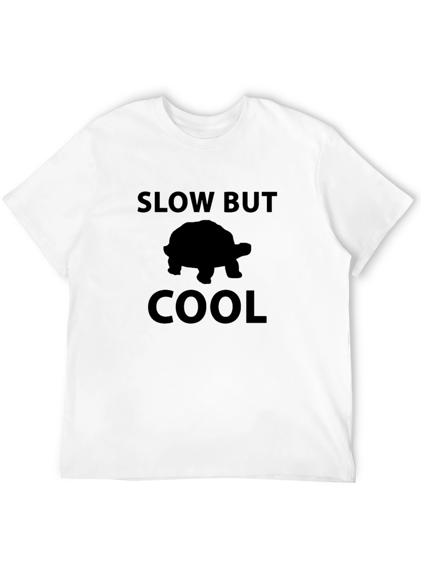 Slow But Cool Turtle Graphic T-Shirt