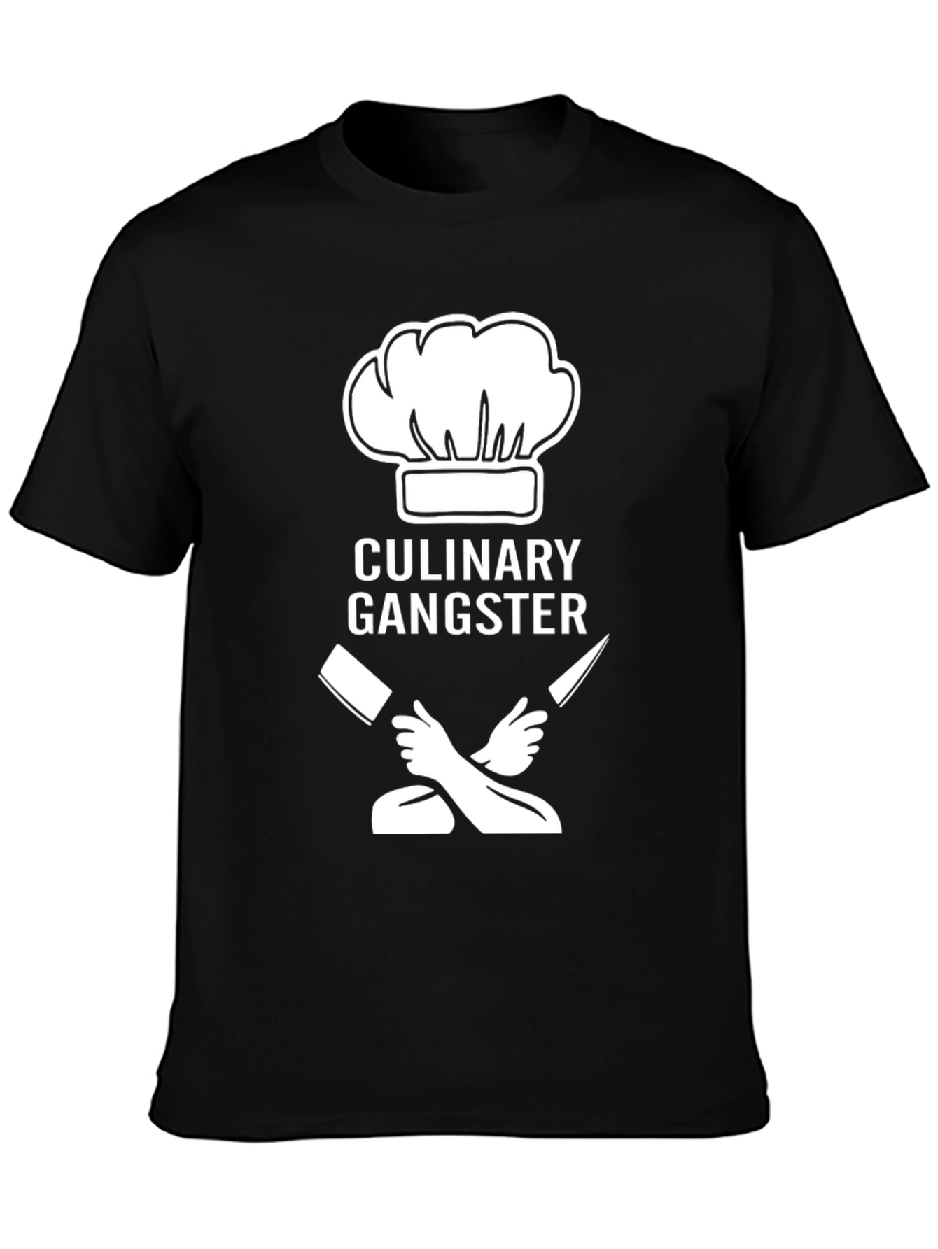 Culinary Gangster T-Shirt - Chef Humor Tee