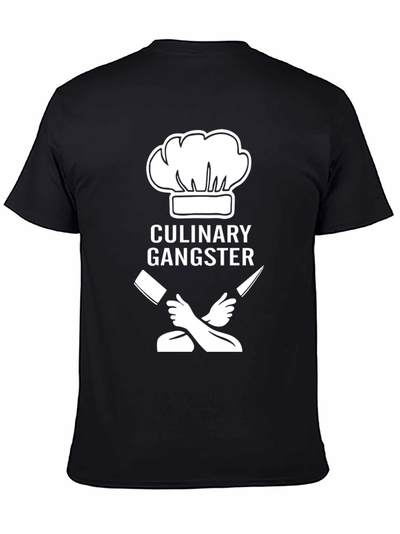Culinary Gangster T-Shirt - Chef Humor Tee