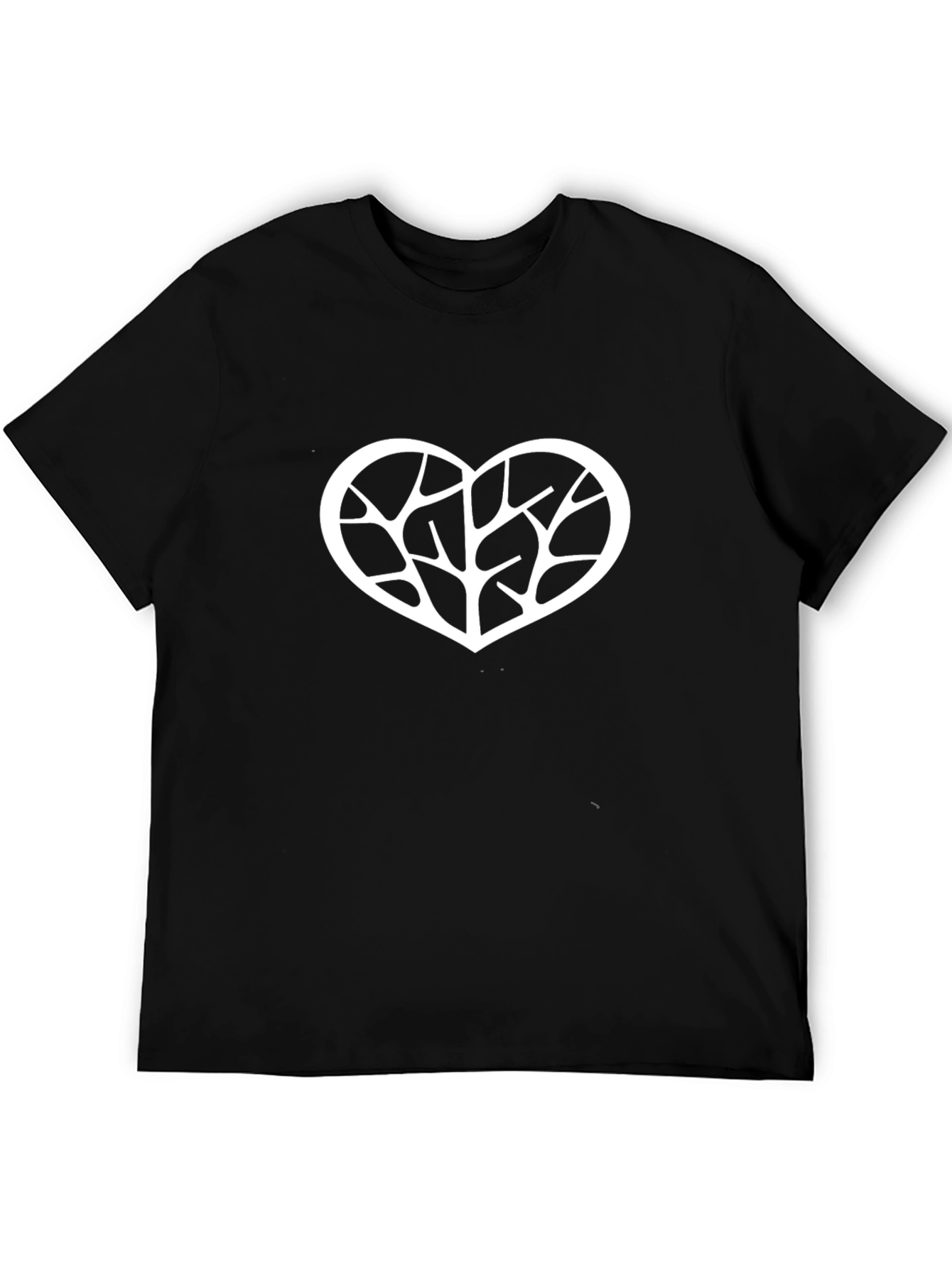 Heart Tree Graphic Tee - Trendy Casual Wear