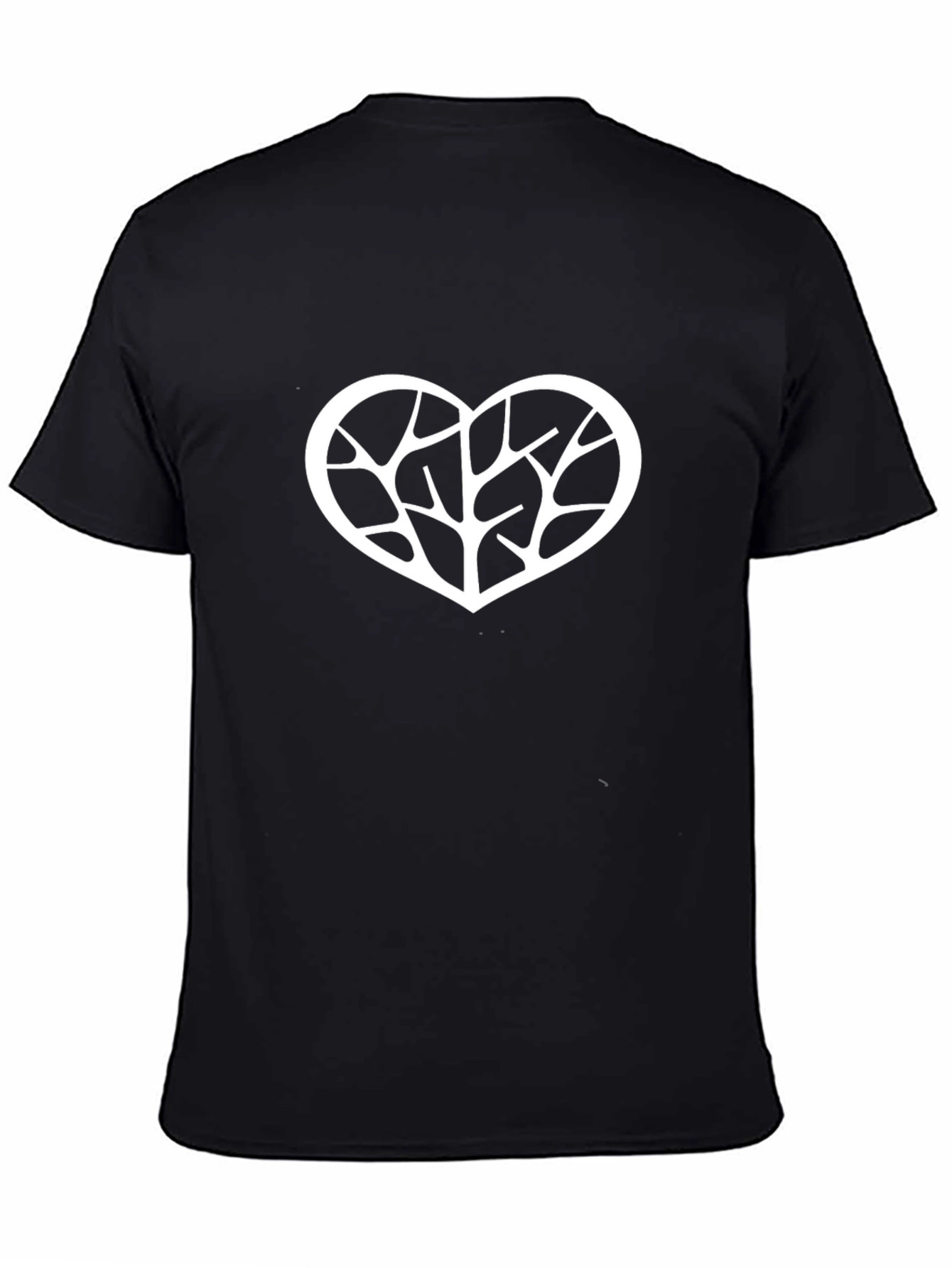 Heart Tree Graphic Tee - Trendy Casual Wear