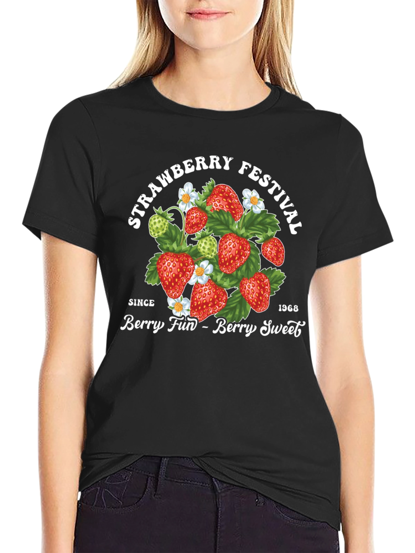 Strawberry Festival Graphic Tee - Berry Fun Berry Sweet!