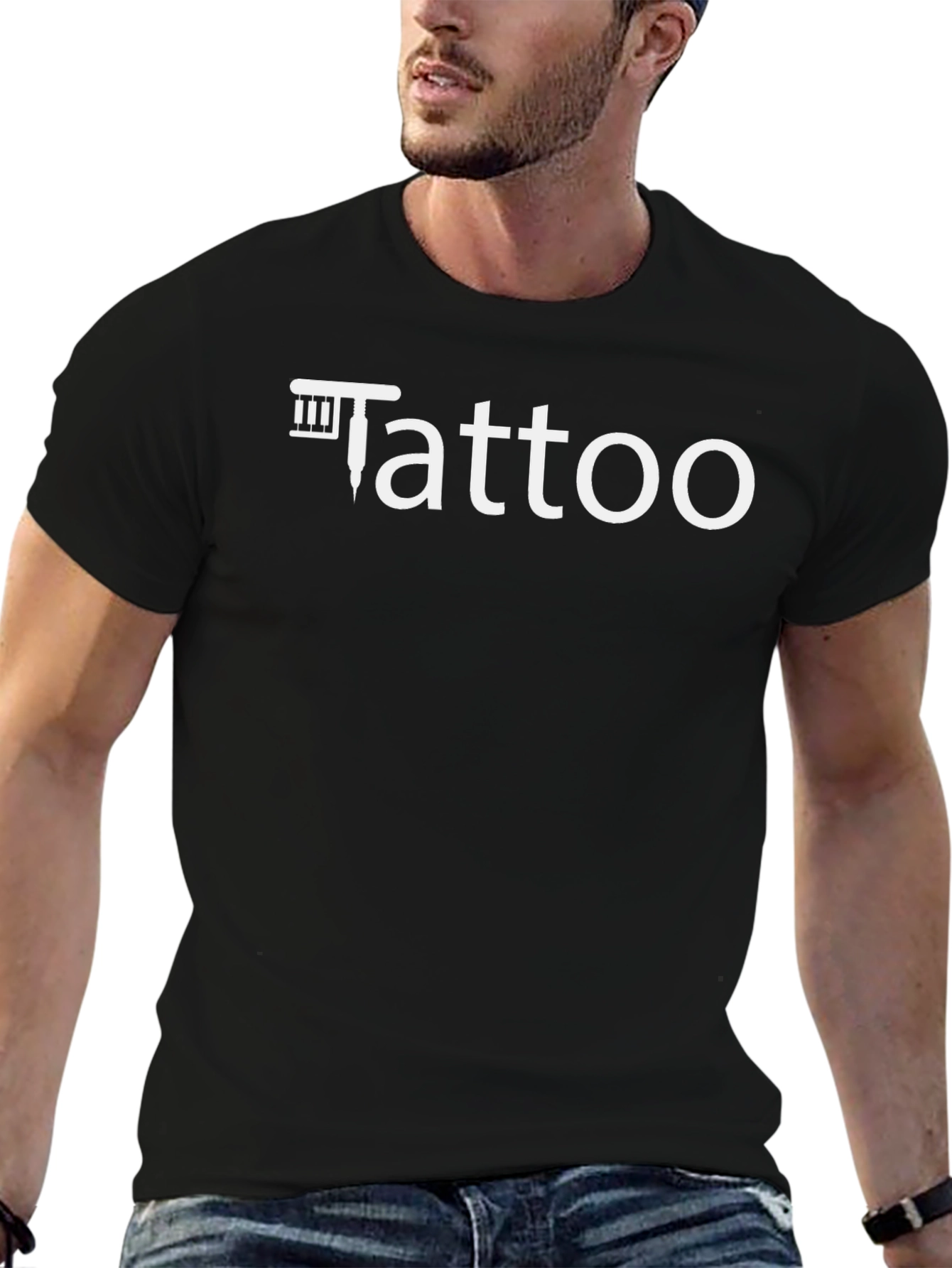 Tattoo Artist Graphic Tee - Cool Black T-Shirt