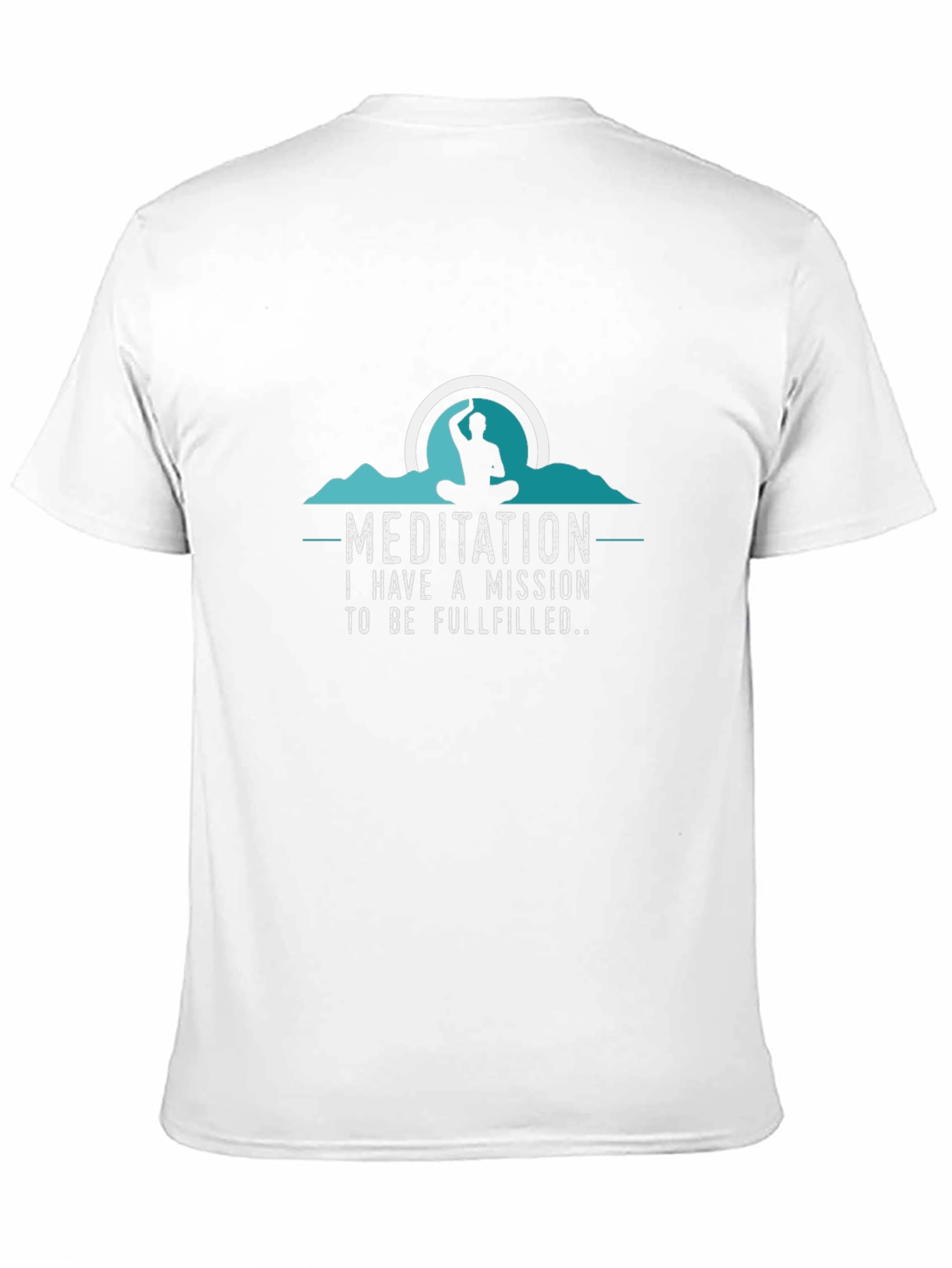 Meditation Mission Black T-Shirt