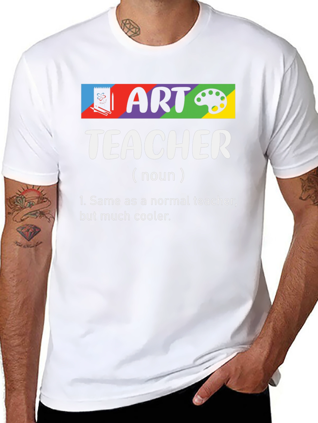 Art Teacher Definition Graphic T-Shirt