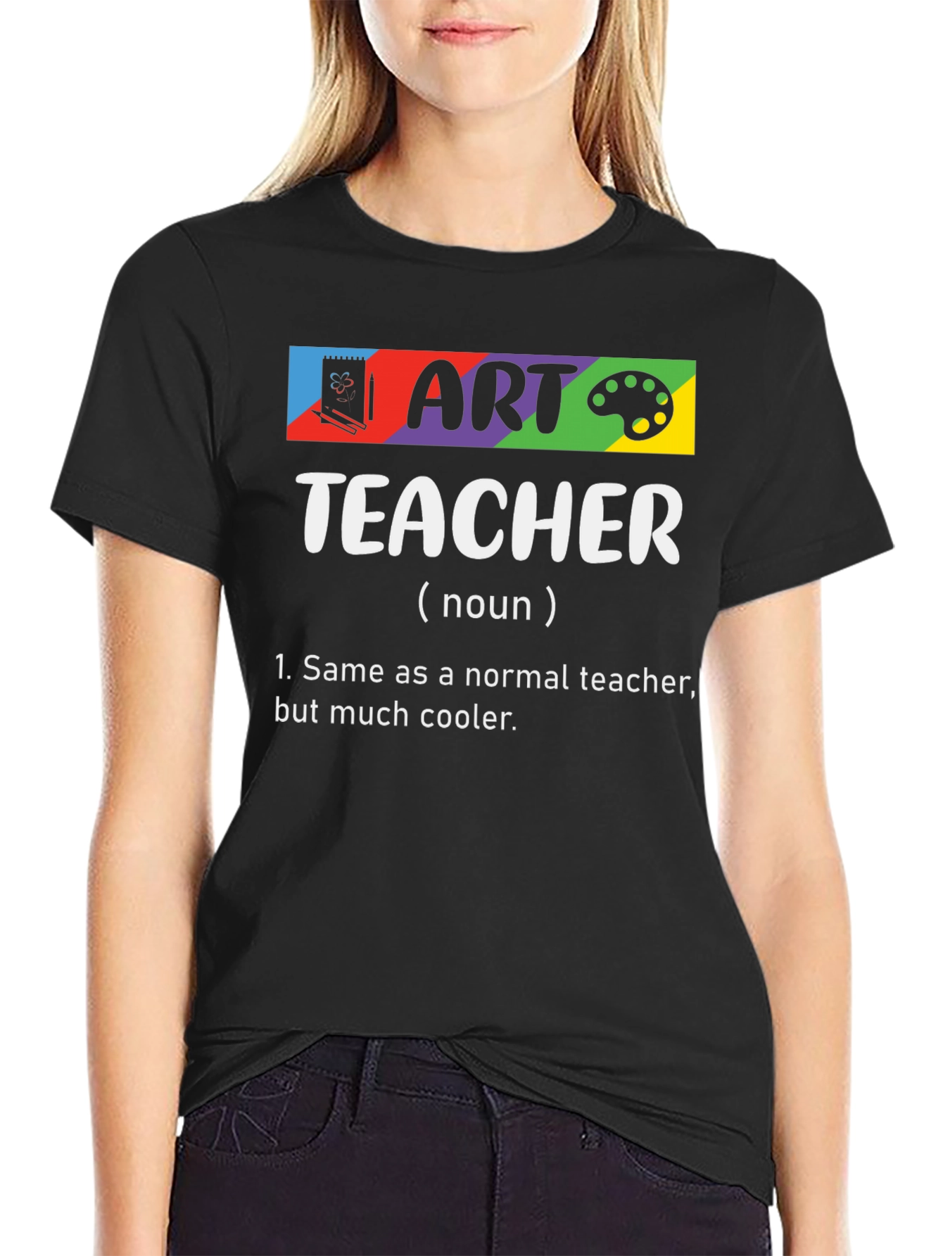 Art Teacher Definition Graphic T-Shirt