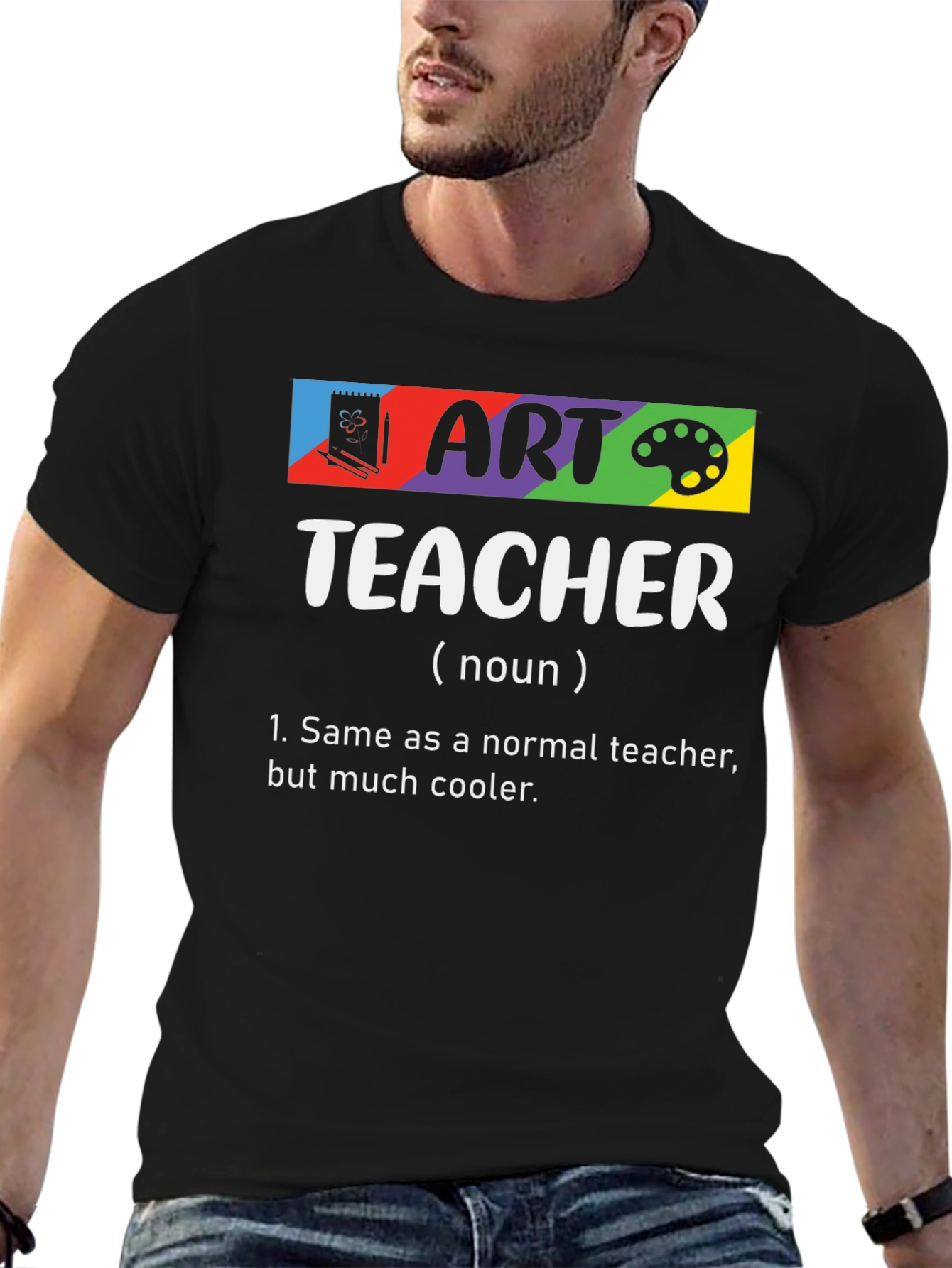 Art Teacher Definition Graphic T-Shirt