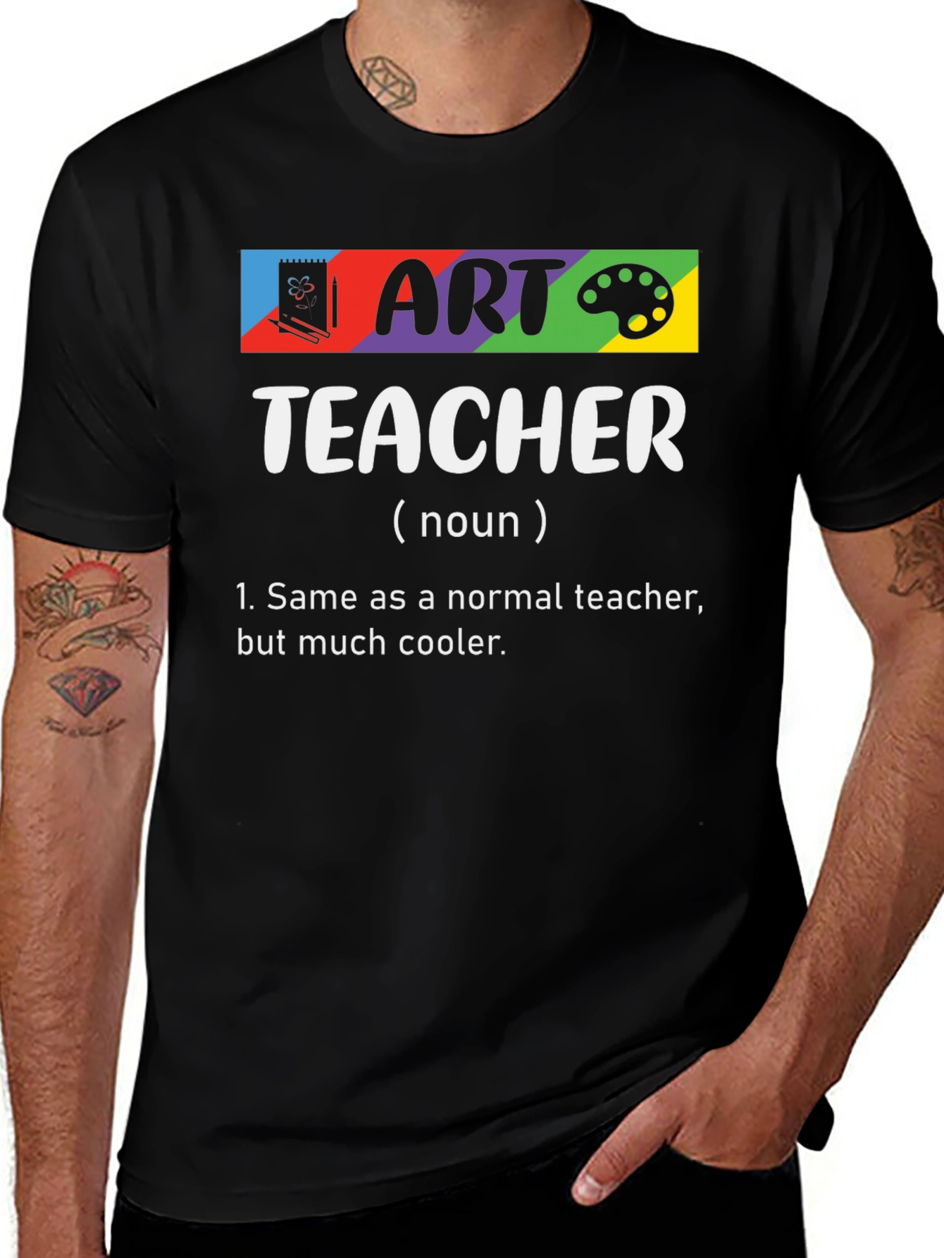 Art Teacher Definition Graphic T-Shirt