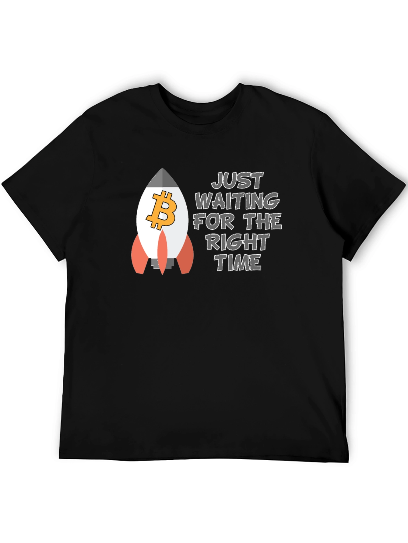Bitcoin Rocket T-Shirt - Crypto HODL