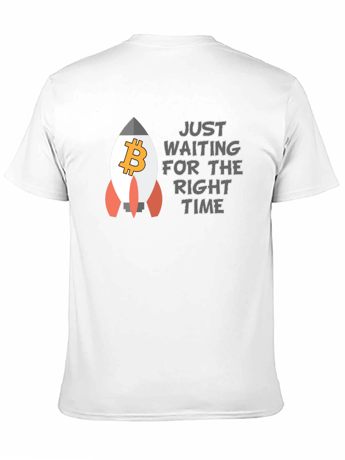 Bitcoin Rocket T-Shirt - Crypto HODL
