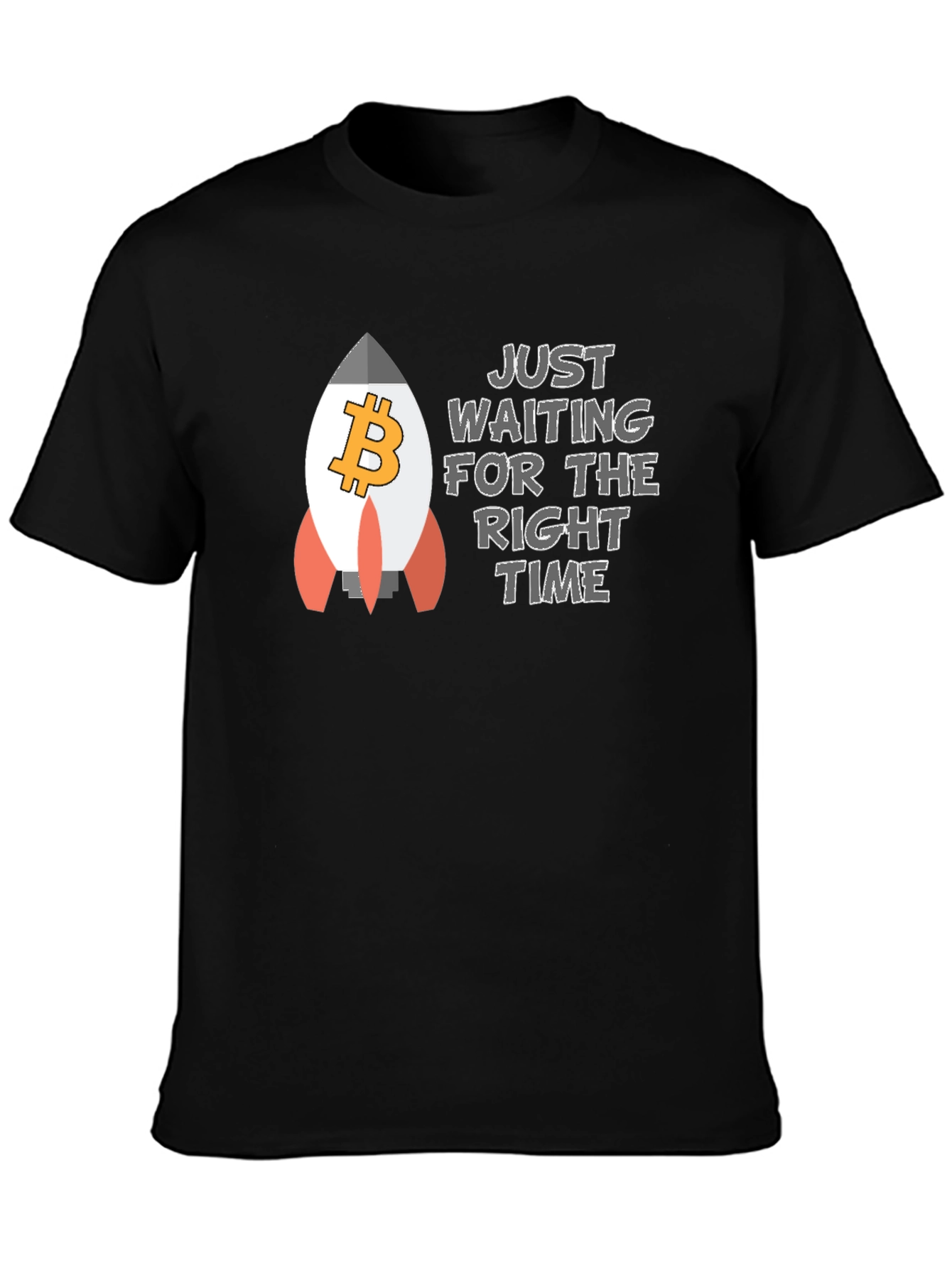 Bitcoin Rocket T-Shirt - Crypto HODL