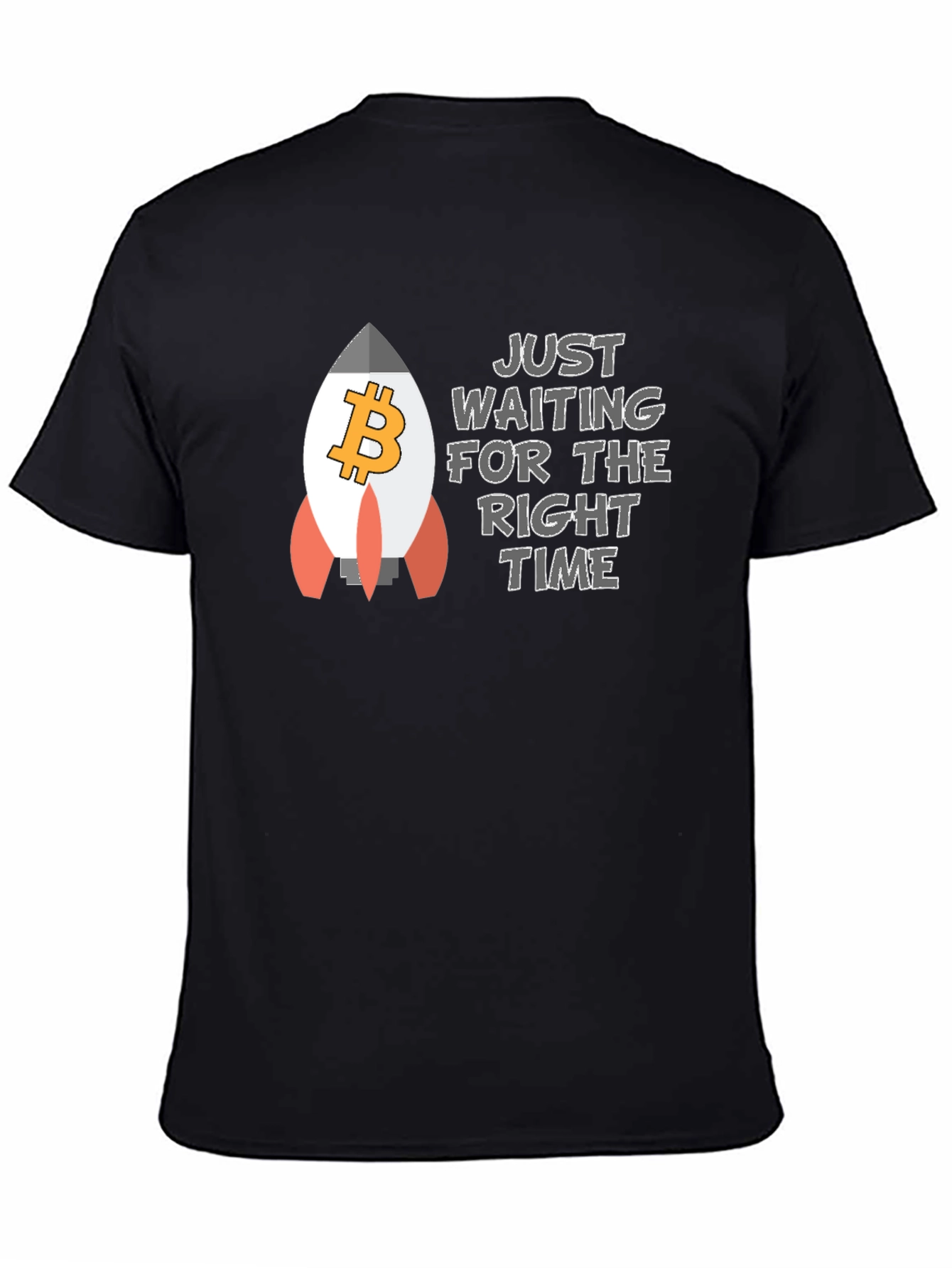 Bitcoin Rocket T-Shirt - Crypto HODL