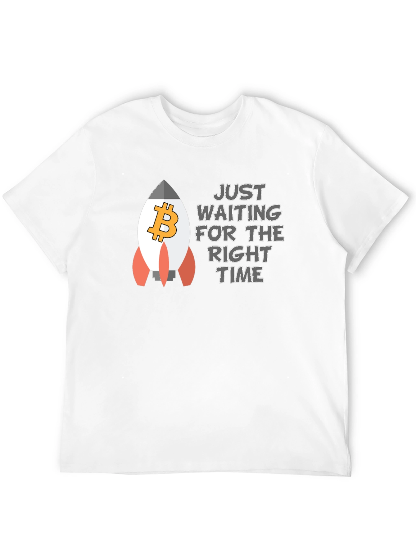 Bitcoin Rocket T-Shirt - Crypto HODL