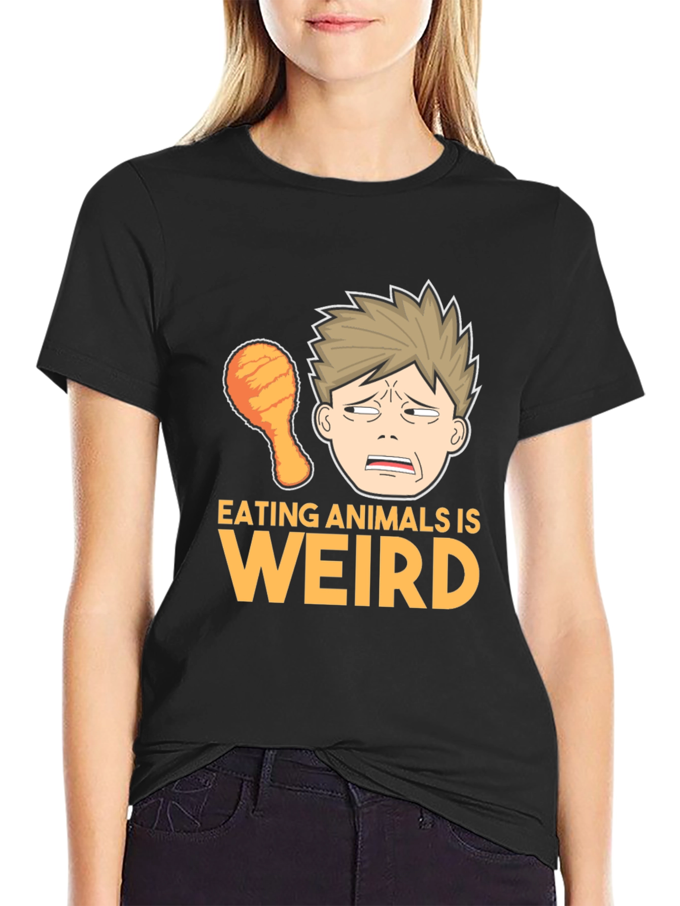 Eating Animals is Weird T-Shirt