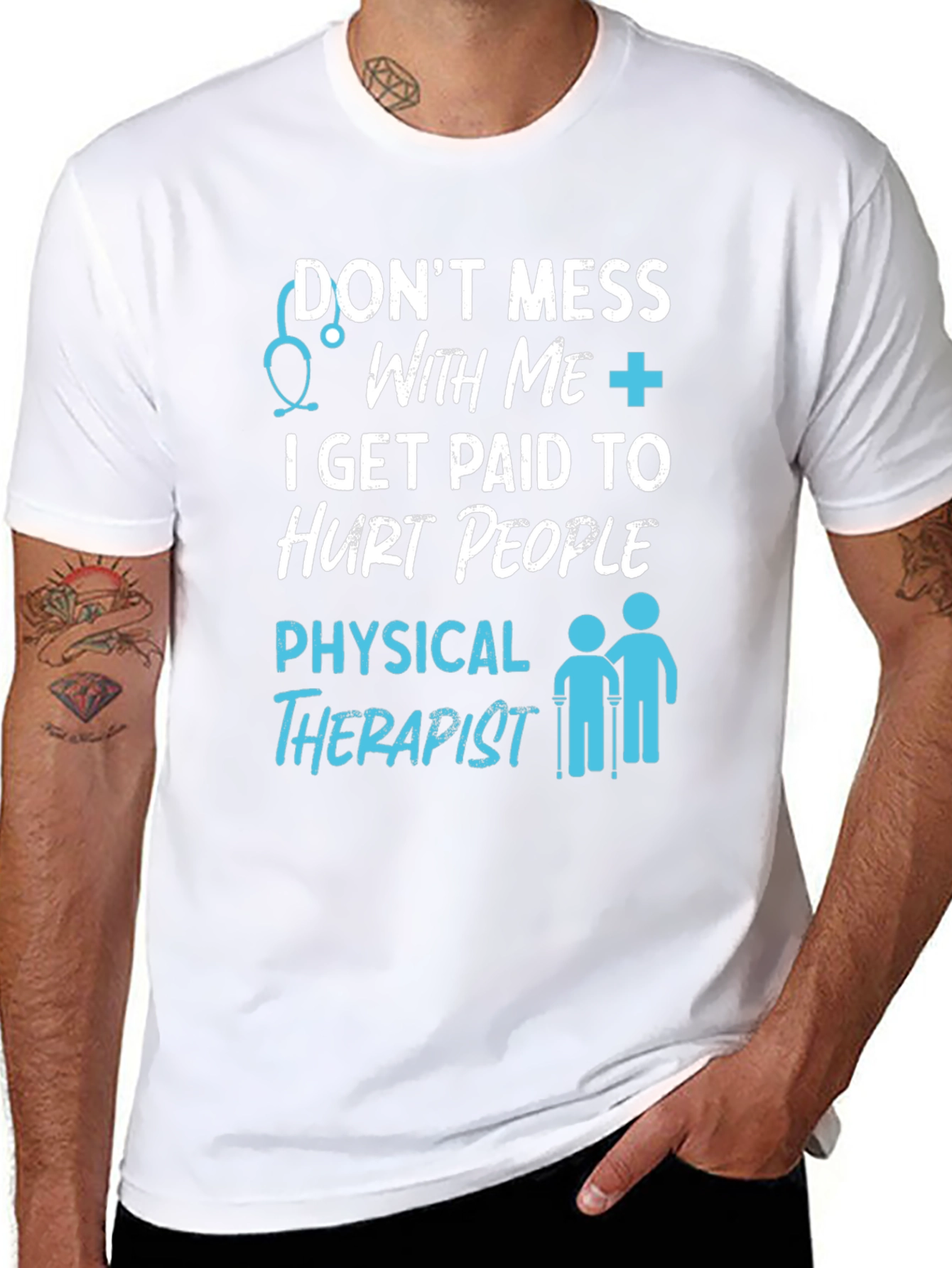 Physical Therapist Humor Graphic T-Shirt