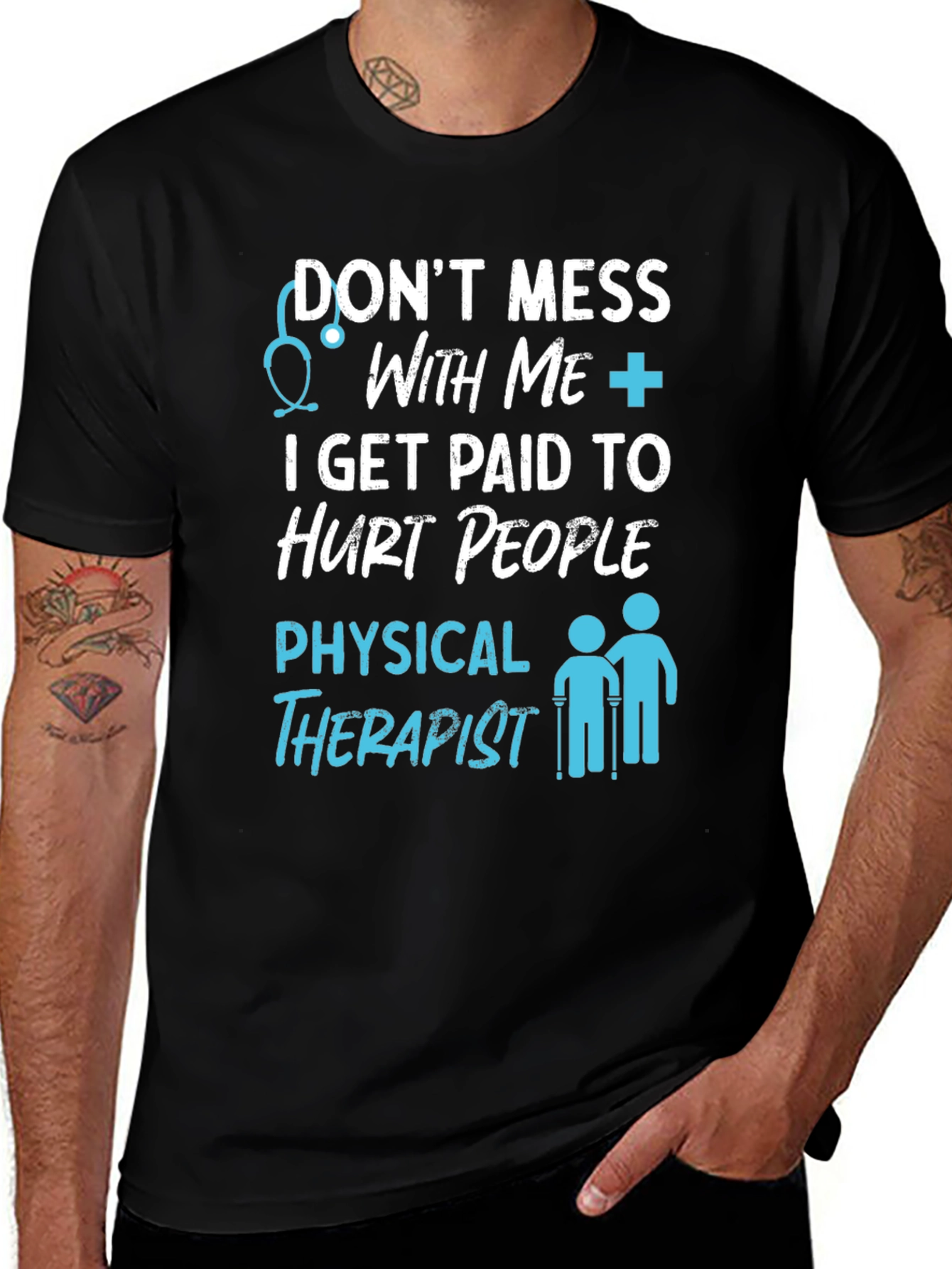 Physical Therapist Humor Graphic T-Shirt