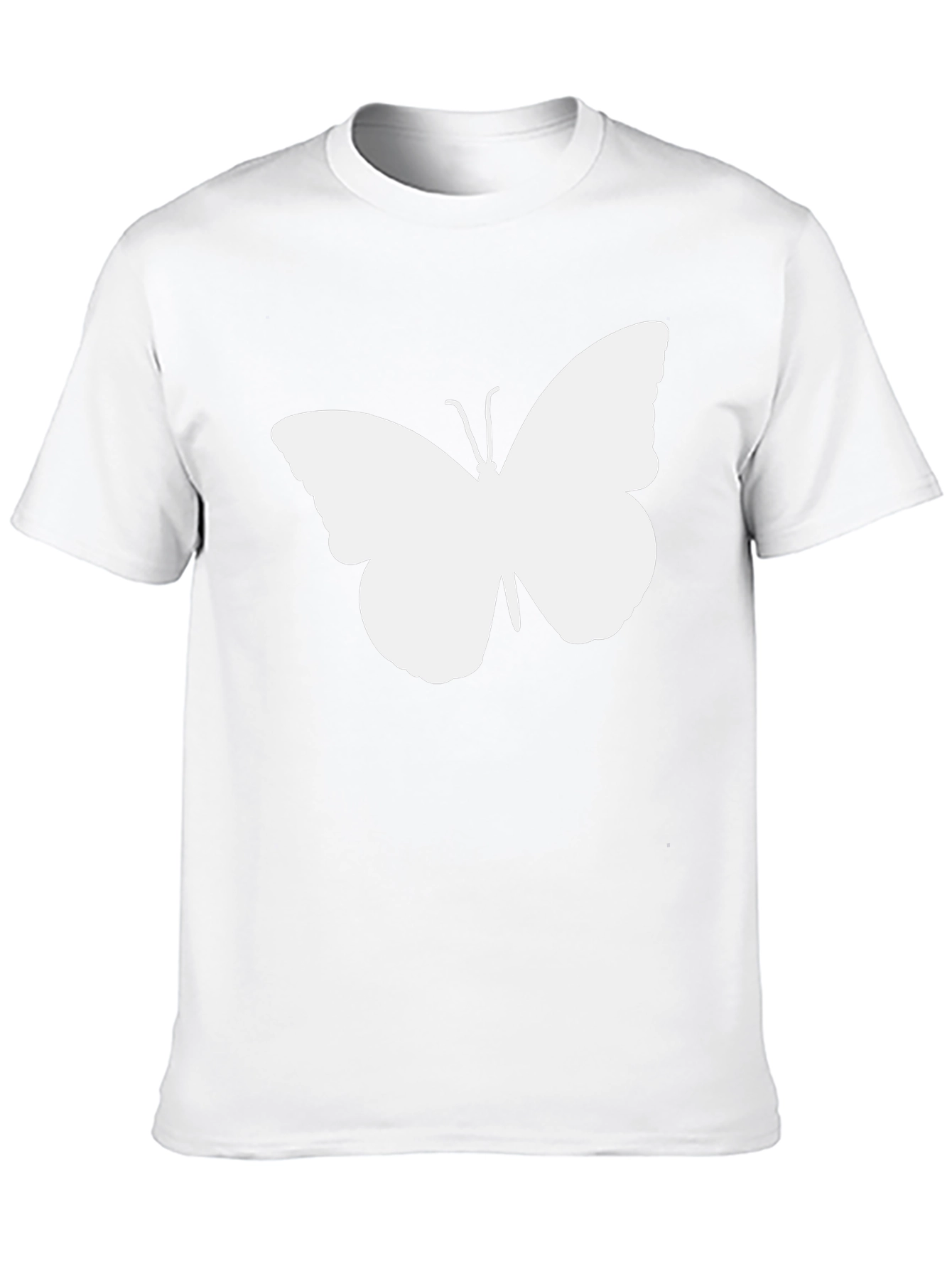 Butterfly Graphic Tee - Mens Black T-Shirt