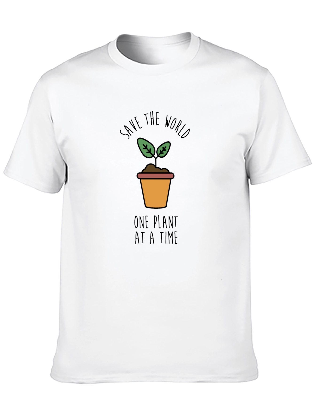 Eco-Friendly Save the World Graphic Tee