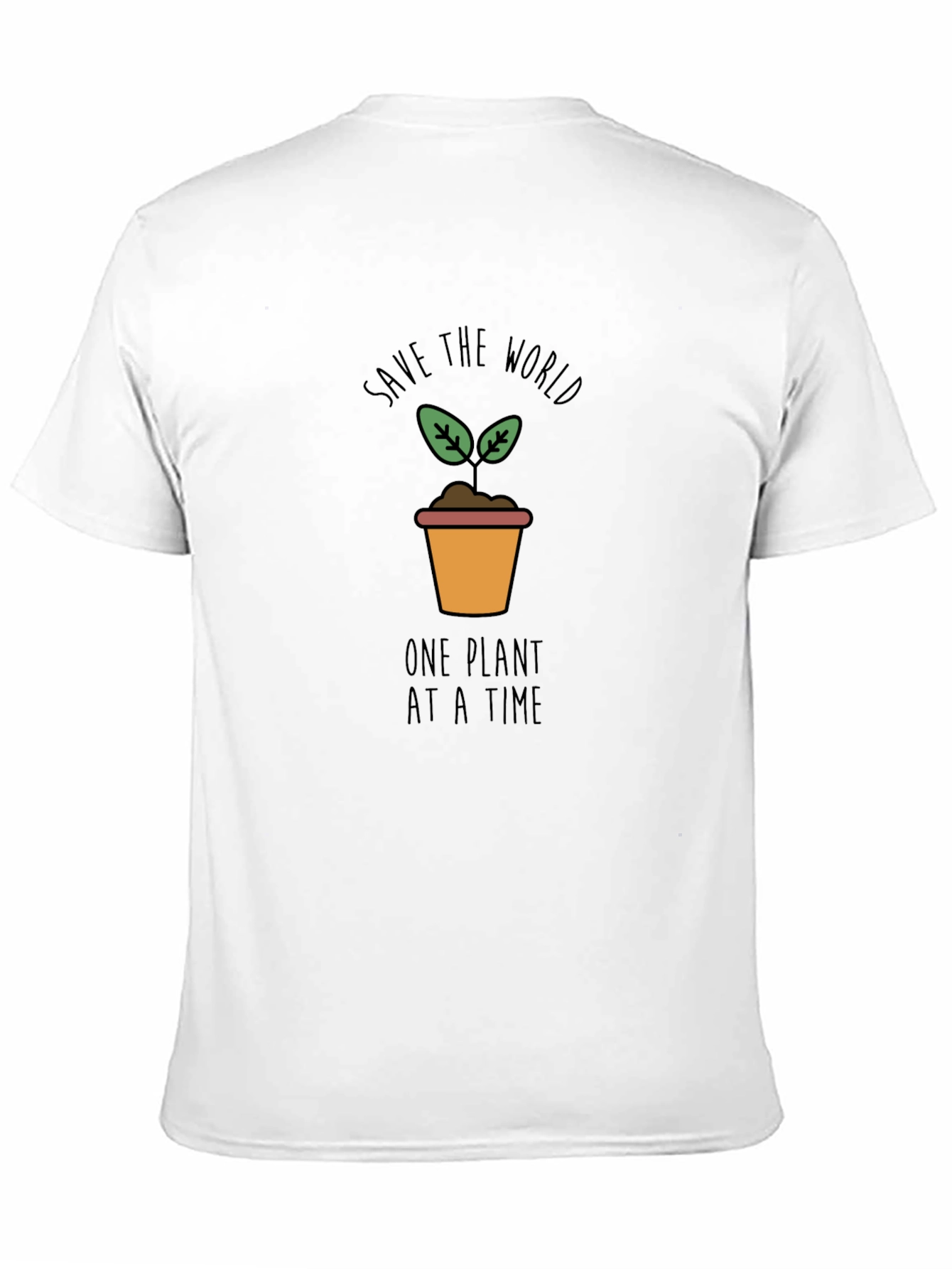 Eco-Friendly Save the World Graphic Tee