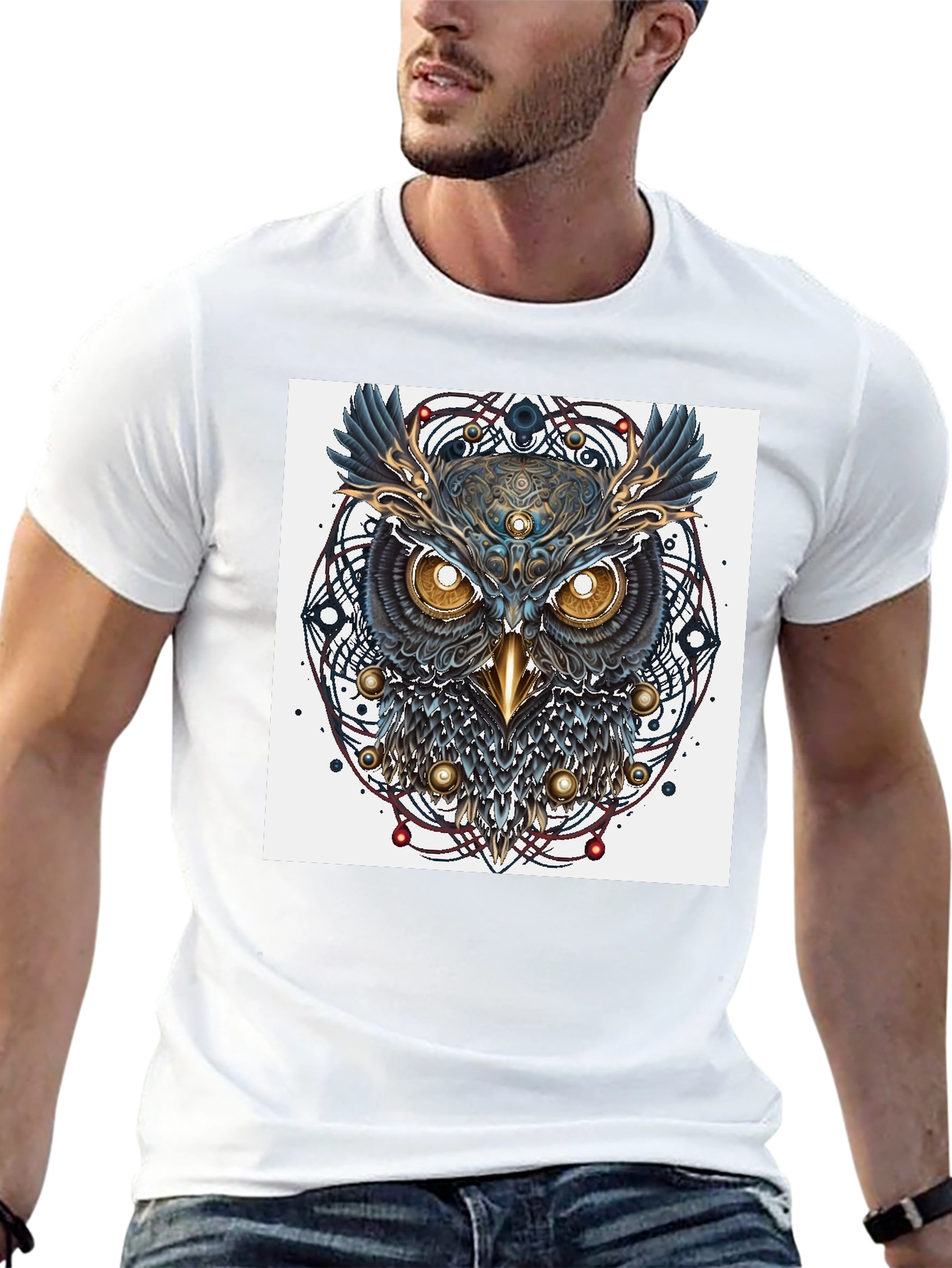 Mystic Owl Graphic Tee - Unisex