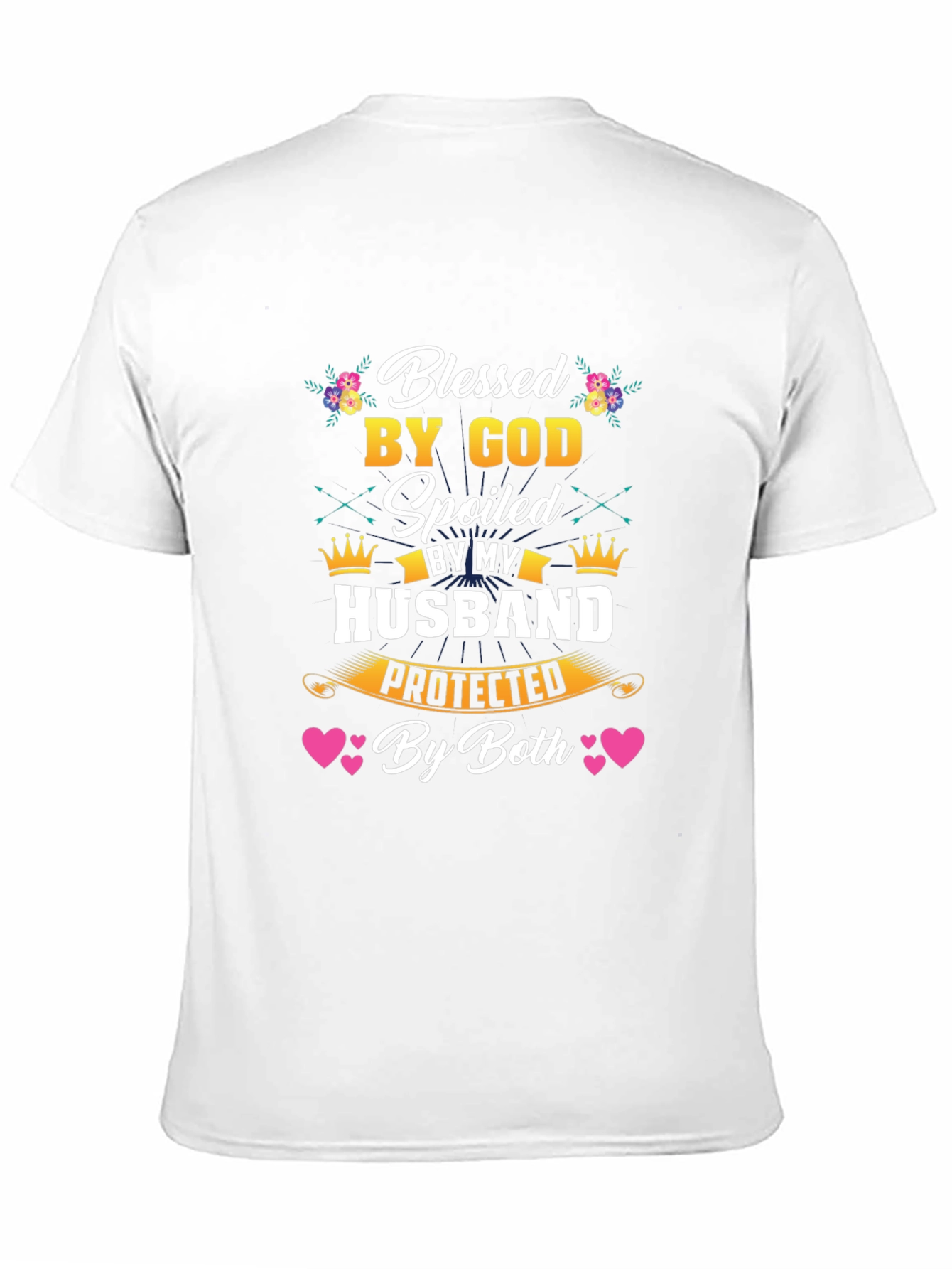 Blessed By God Husband T-Shirt