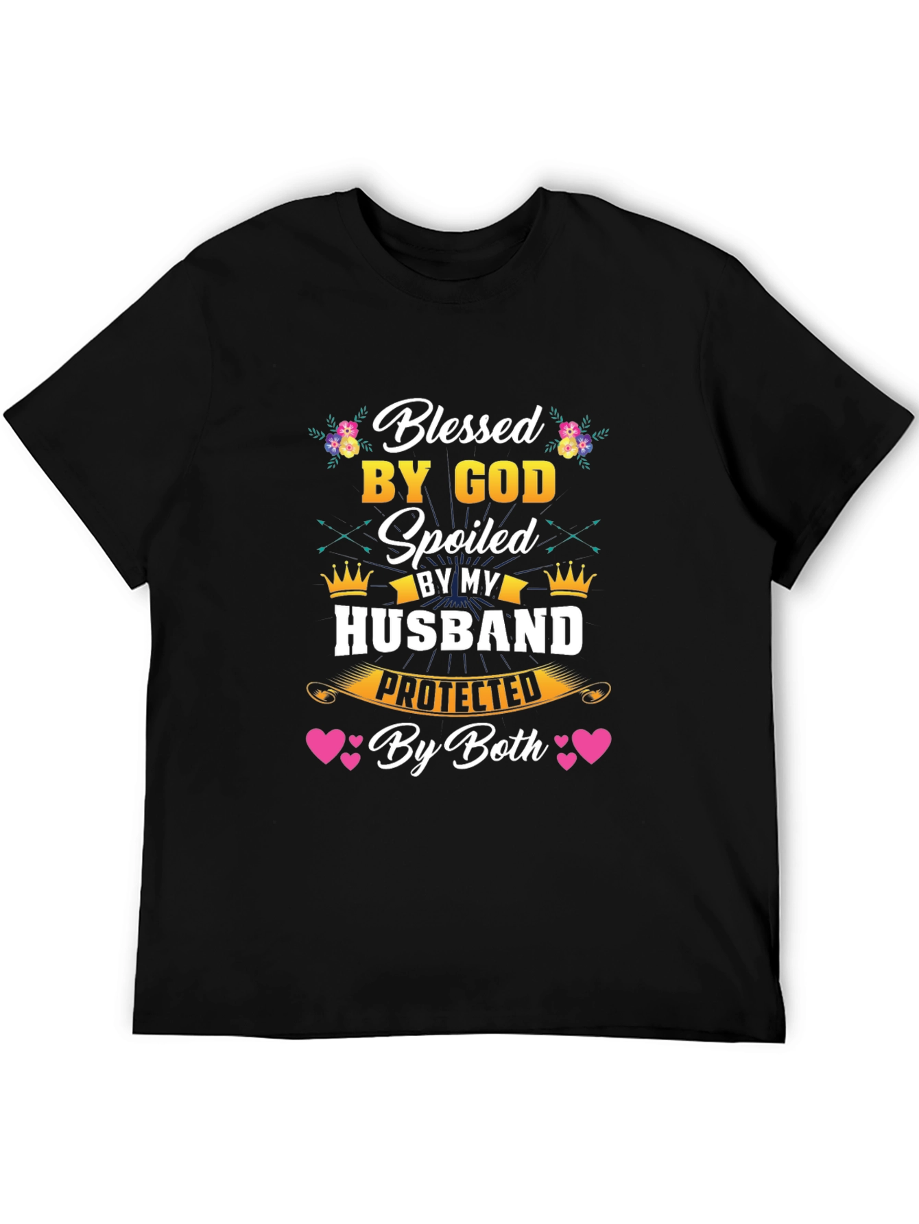 Blessed By God Husband T-Shirt
