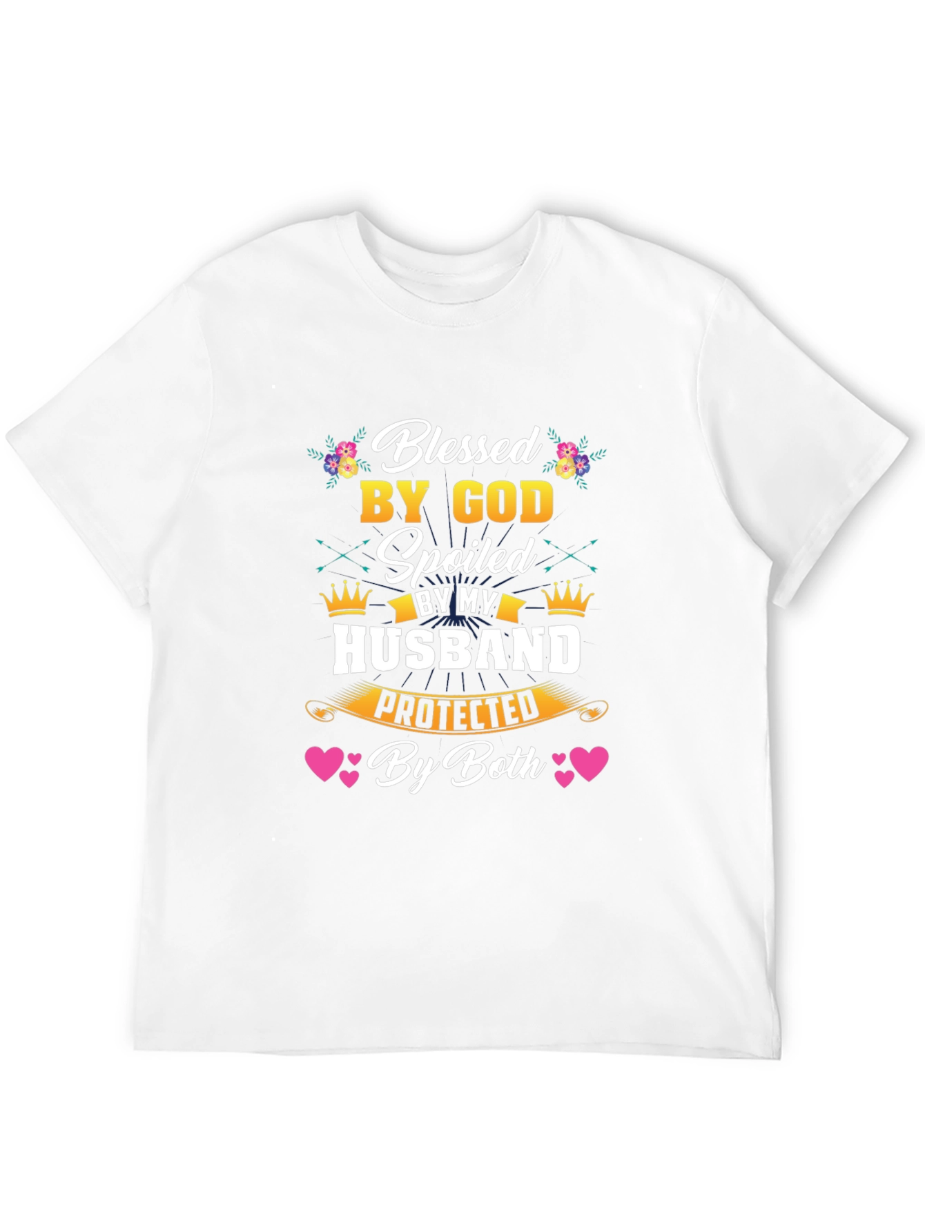Blessed By God Husband T-Shirt
