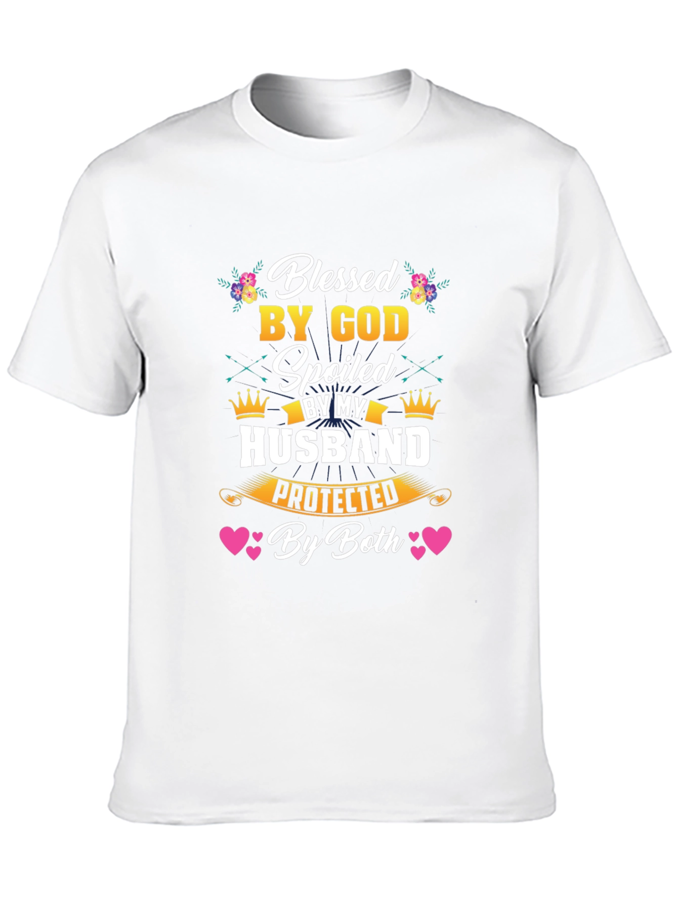Blessed By God Husband T-Shirt