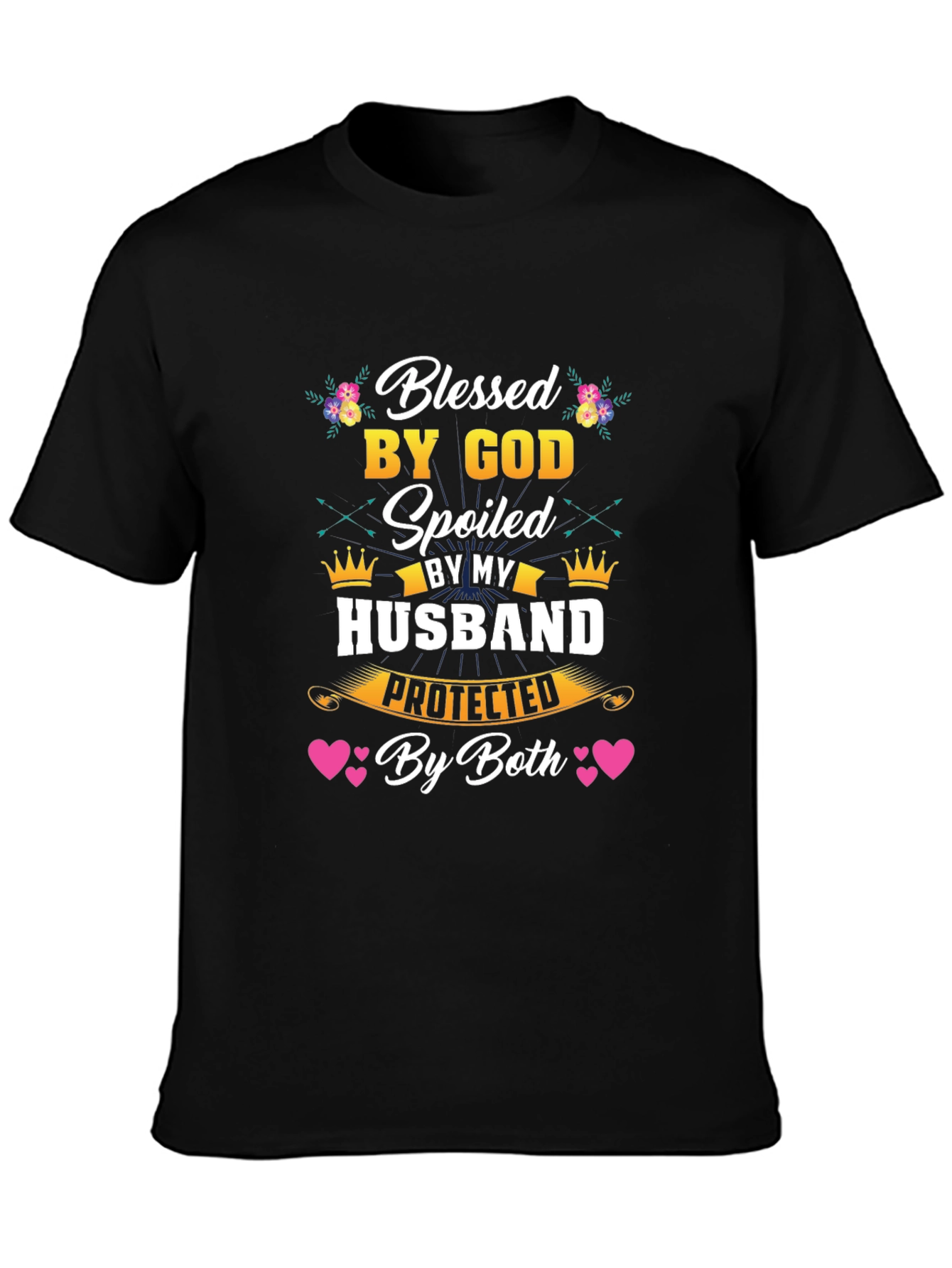 Blessed By God Husband T-Shirt