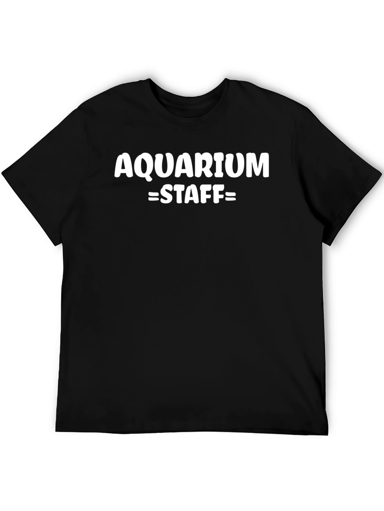 Aquarium Staff Black T-Shirt