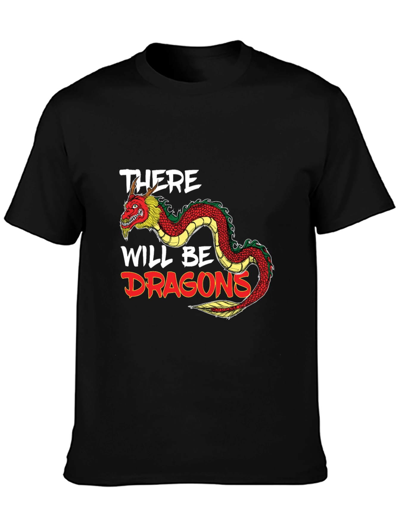There Will Be Dragons Graphic Tee