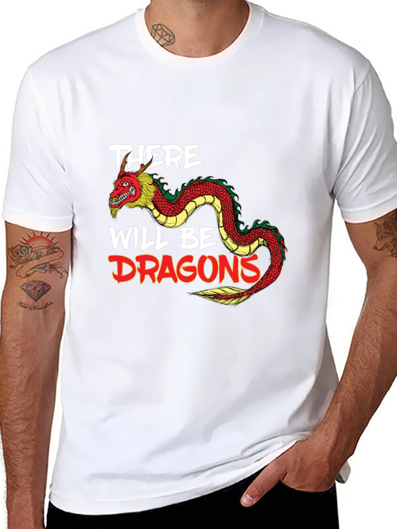 There Will Be Dragons Graphic Tee