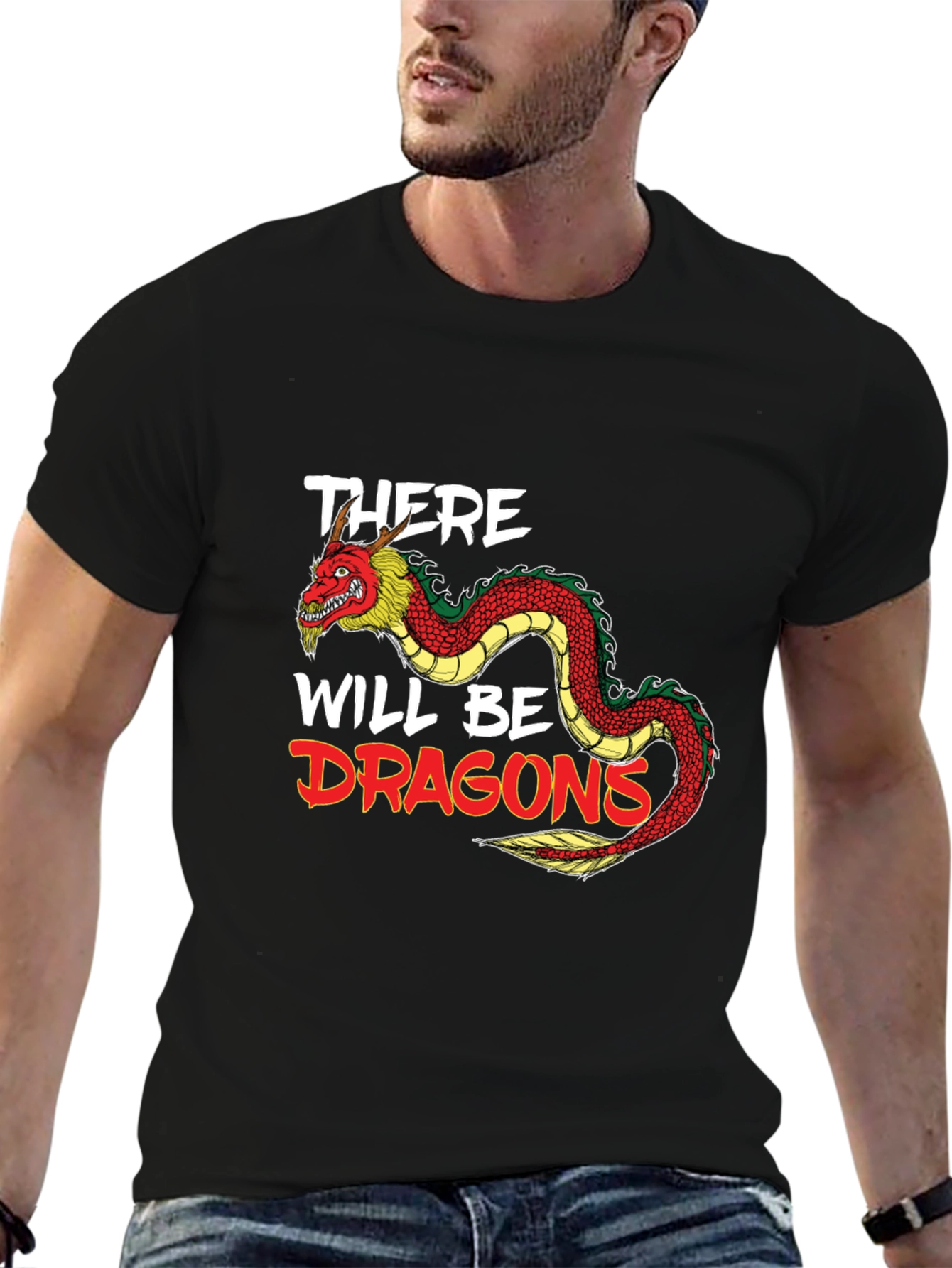 There Will Be Dragons Graphic Tee