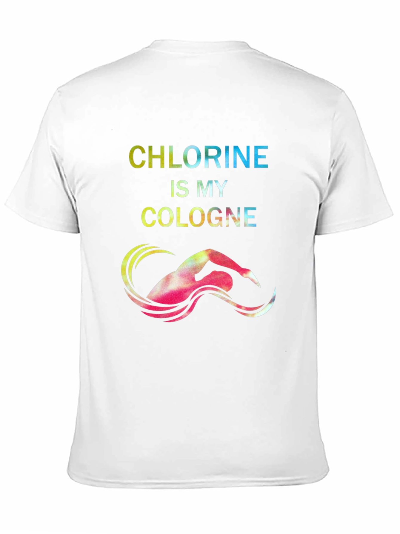 Chlorine is My Cologne Swimmer Graphic Tee