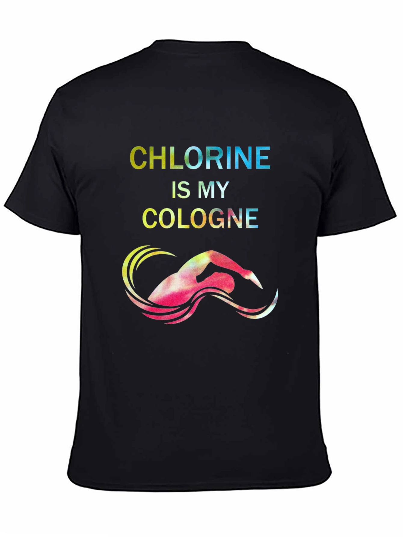 Chlorine is My Cologne Swimmer Graphic Tee