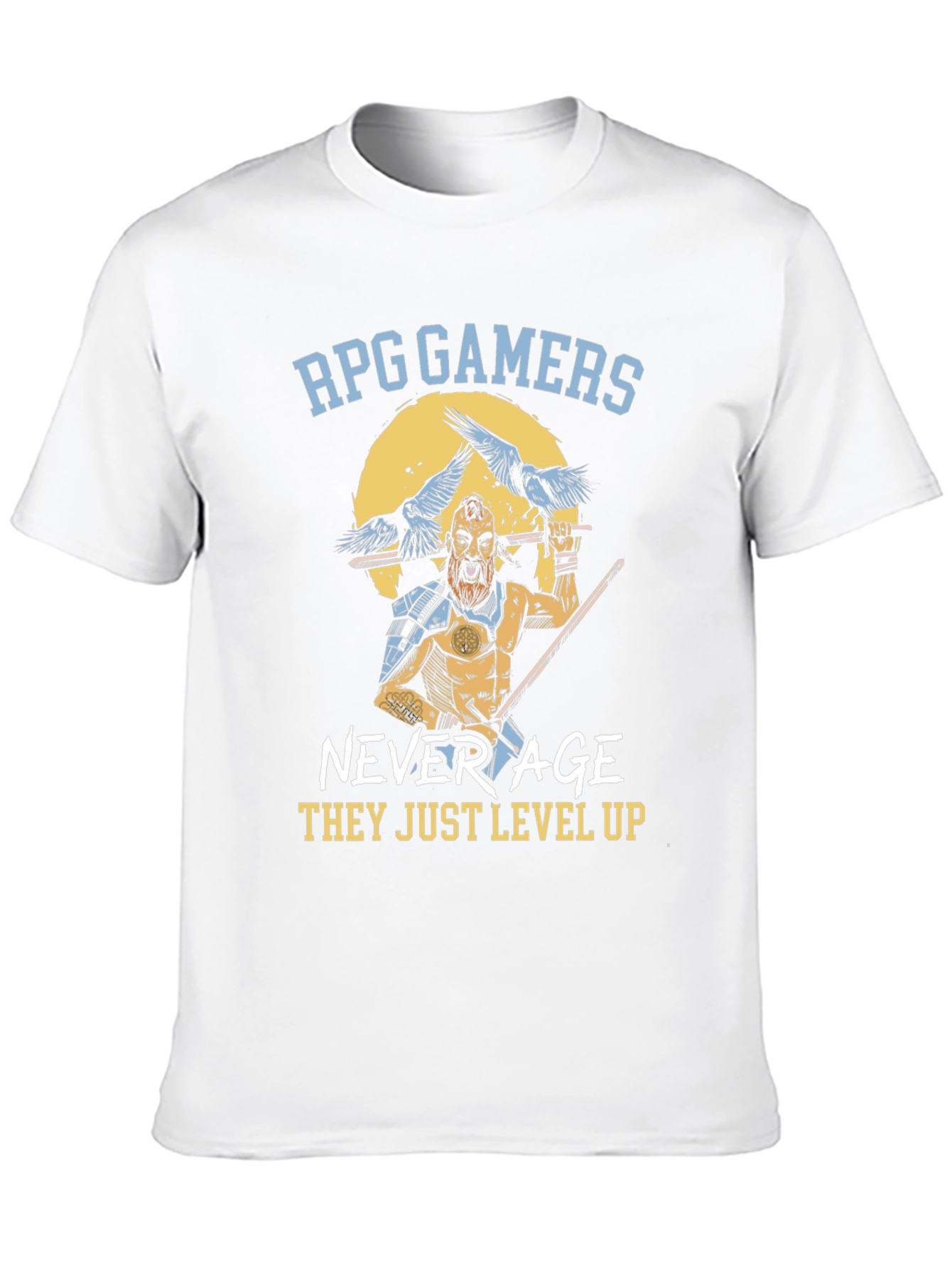 RPG Gamers T-Shirt - Level Up Design